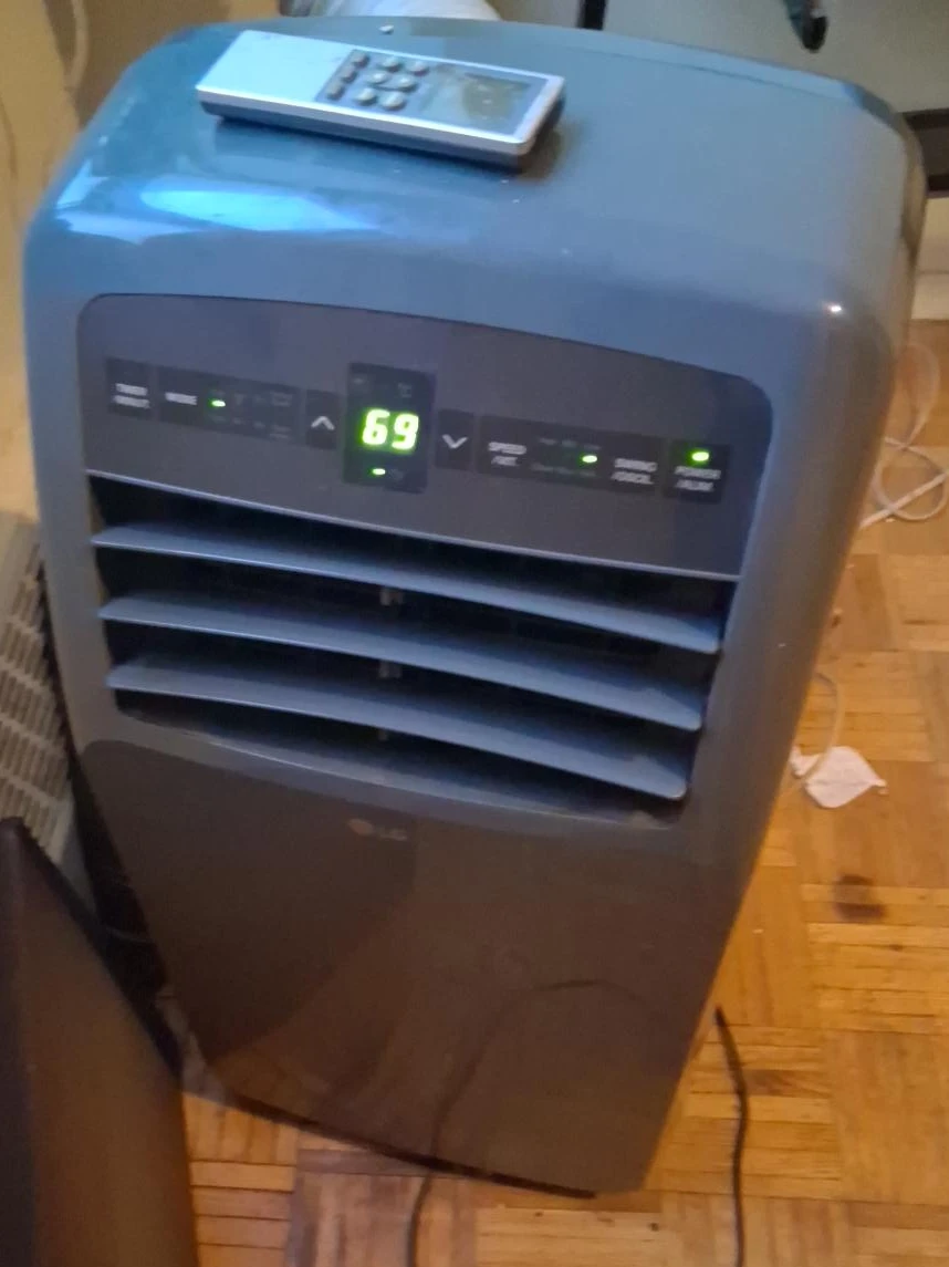 LG Portable Air Conditioner with Remote