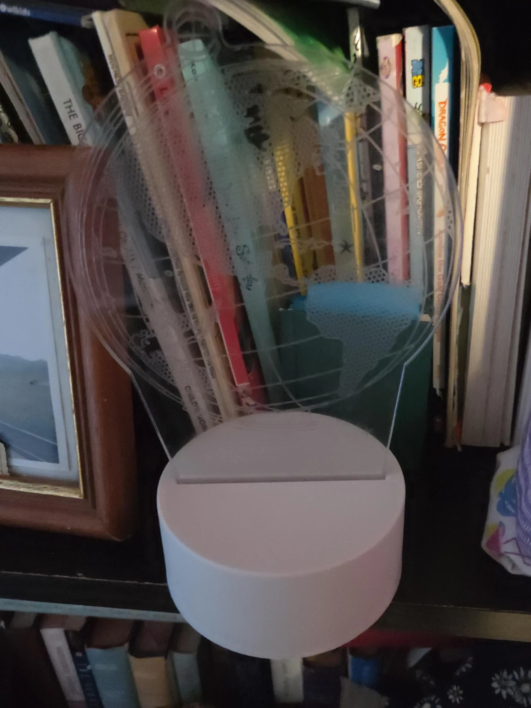 Clear Globe Night Light