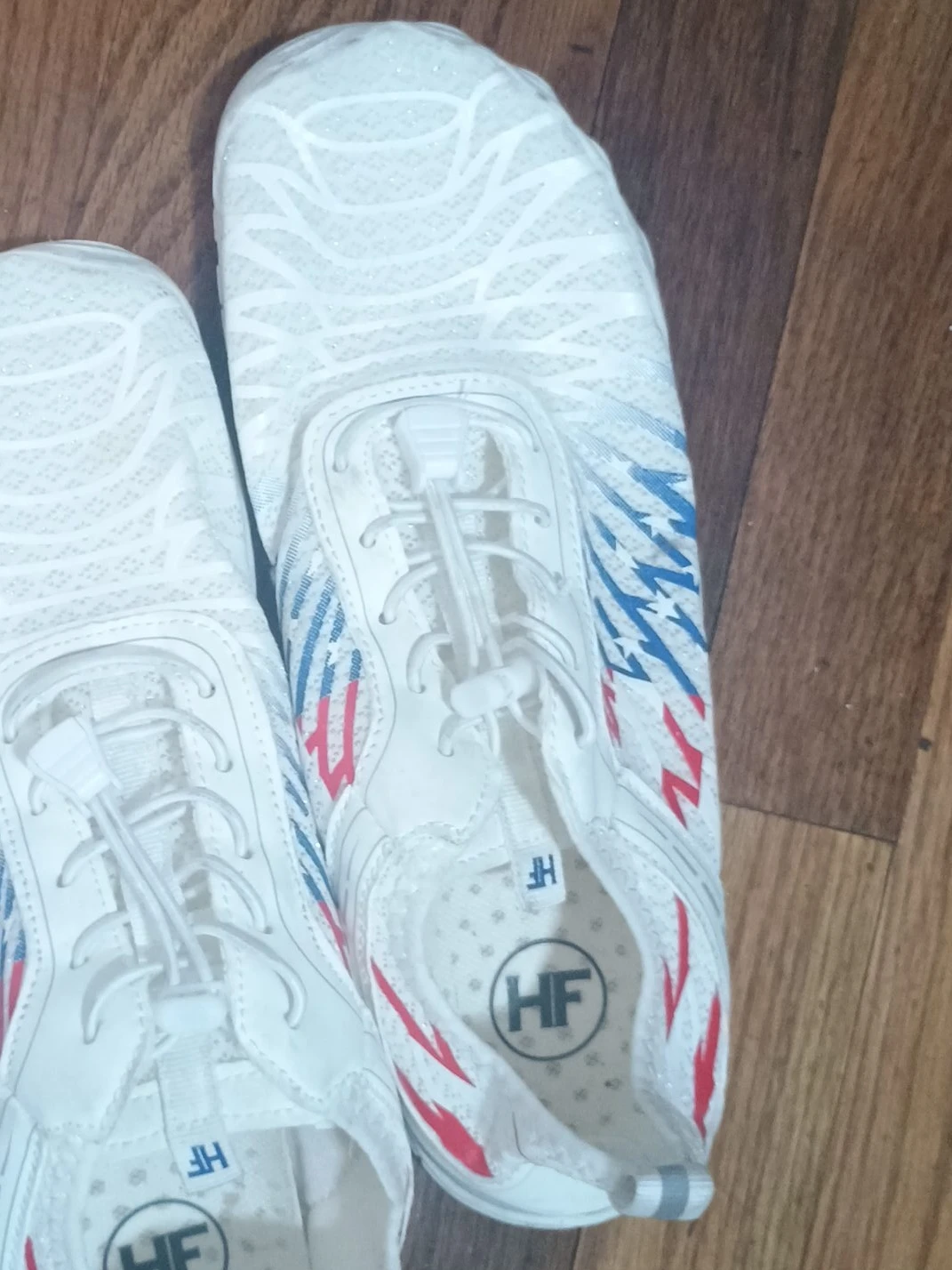 White HF Athletic Shoes