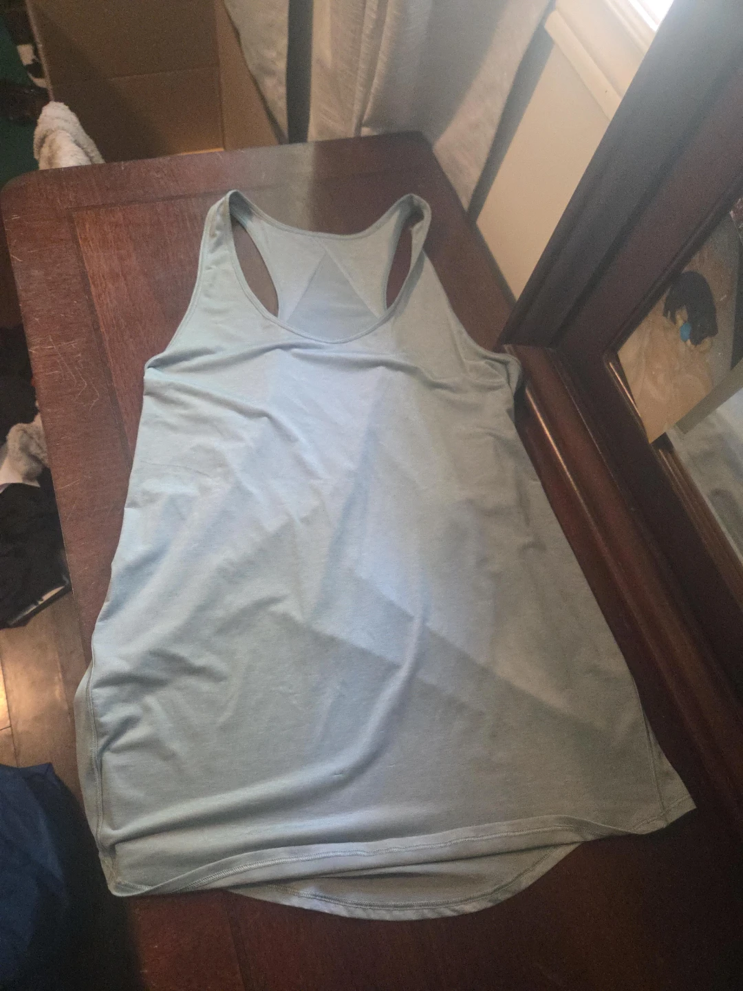 Lululemon Light Blue Racerback Tank Top