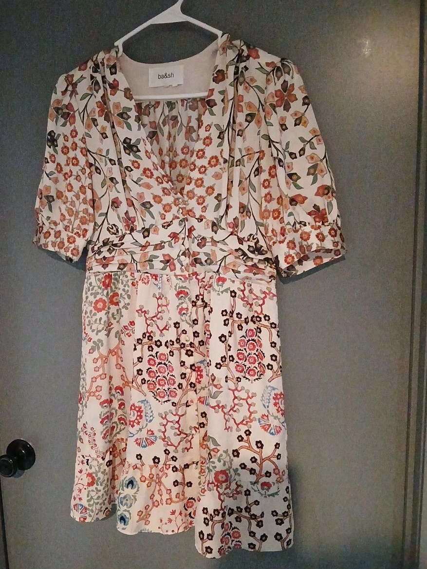 ba&sh Floral Print Dress