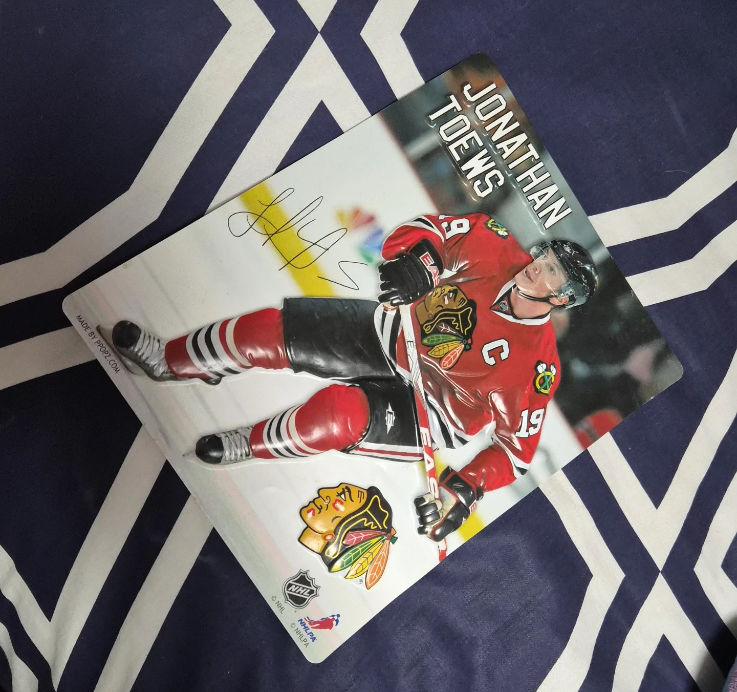 Jonathan Toews Chicago Blackhawks poster