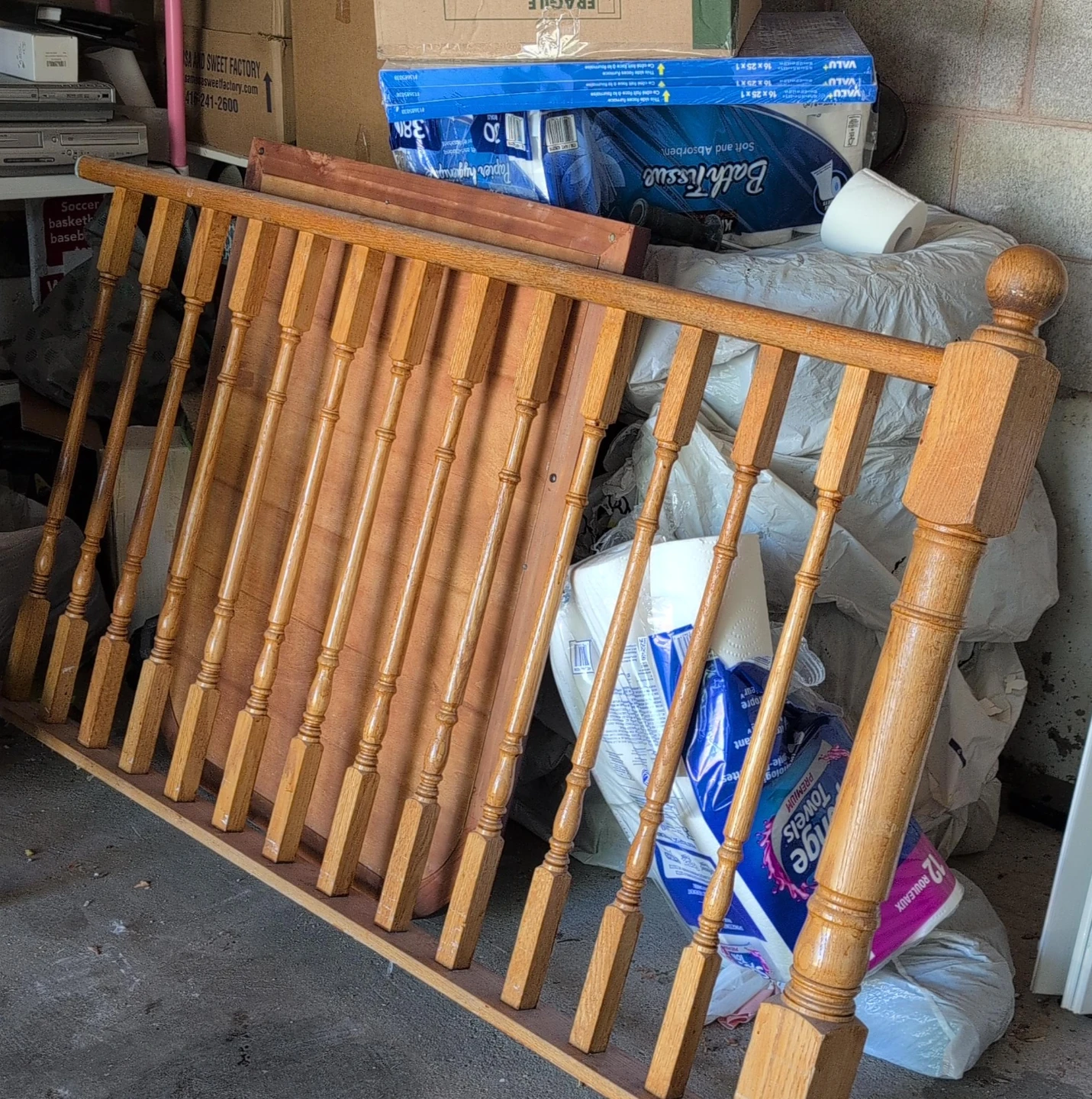Wooden Stair Railing