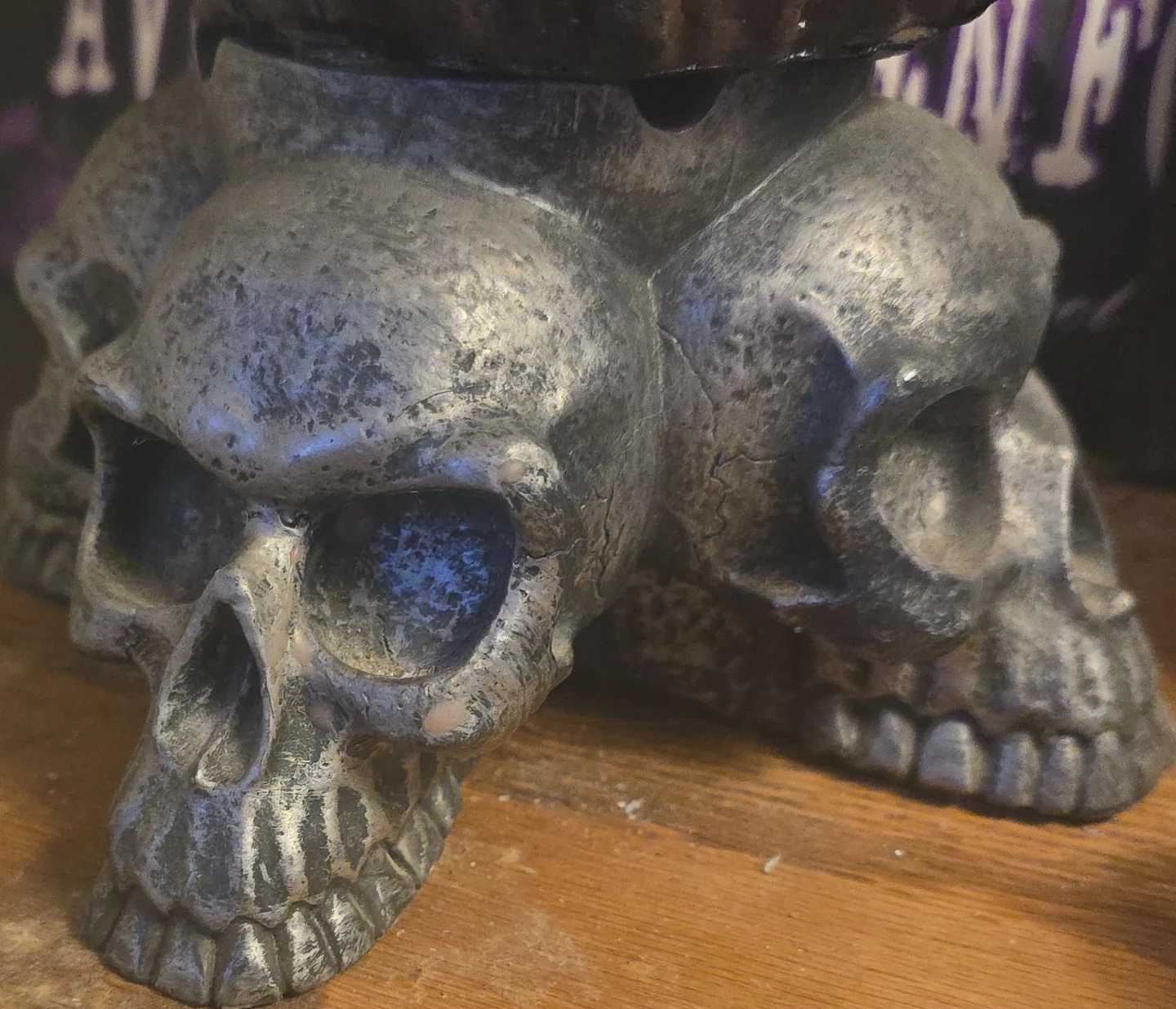 Skull Ashtray Holder