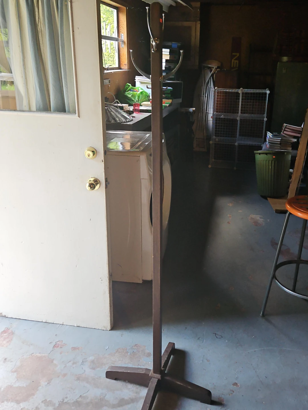Wooden Coat Rack Stand