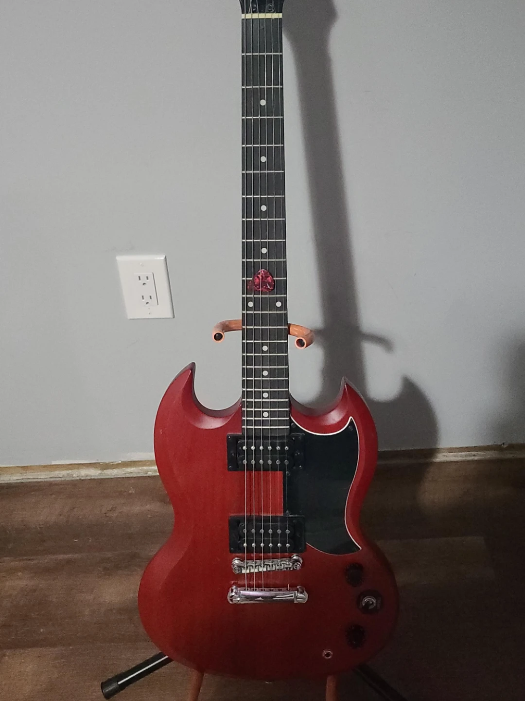 Red Electric Guitar