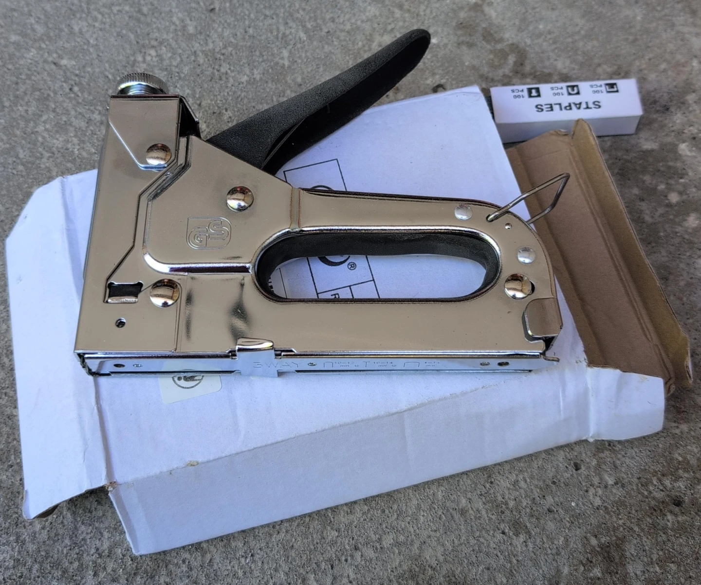 3-Way Staple Gun
