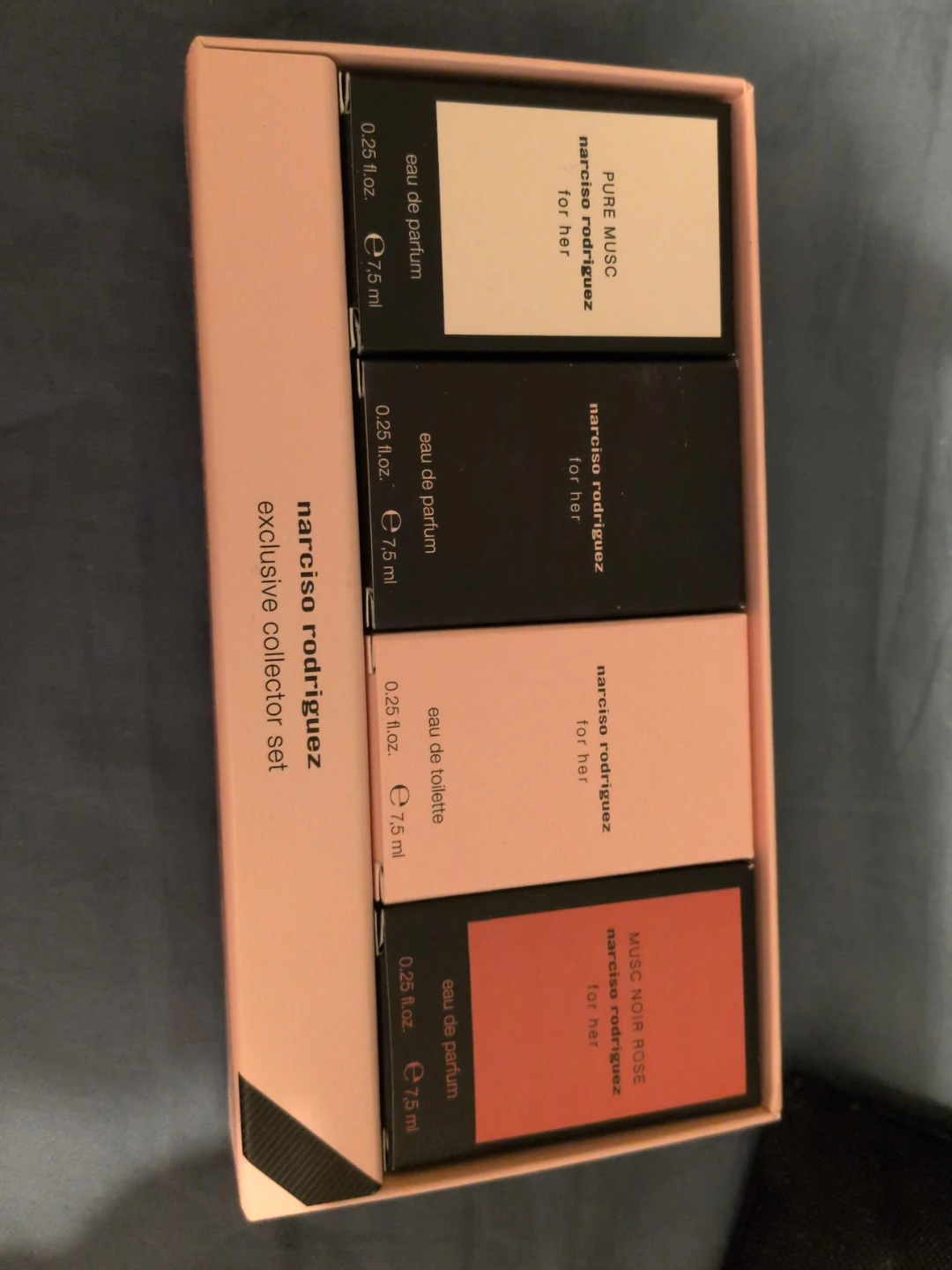 Narciso Rodriguez For Her Collection 4 Piece Miniature Set