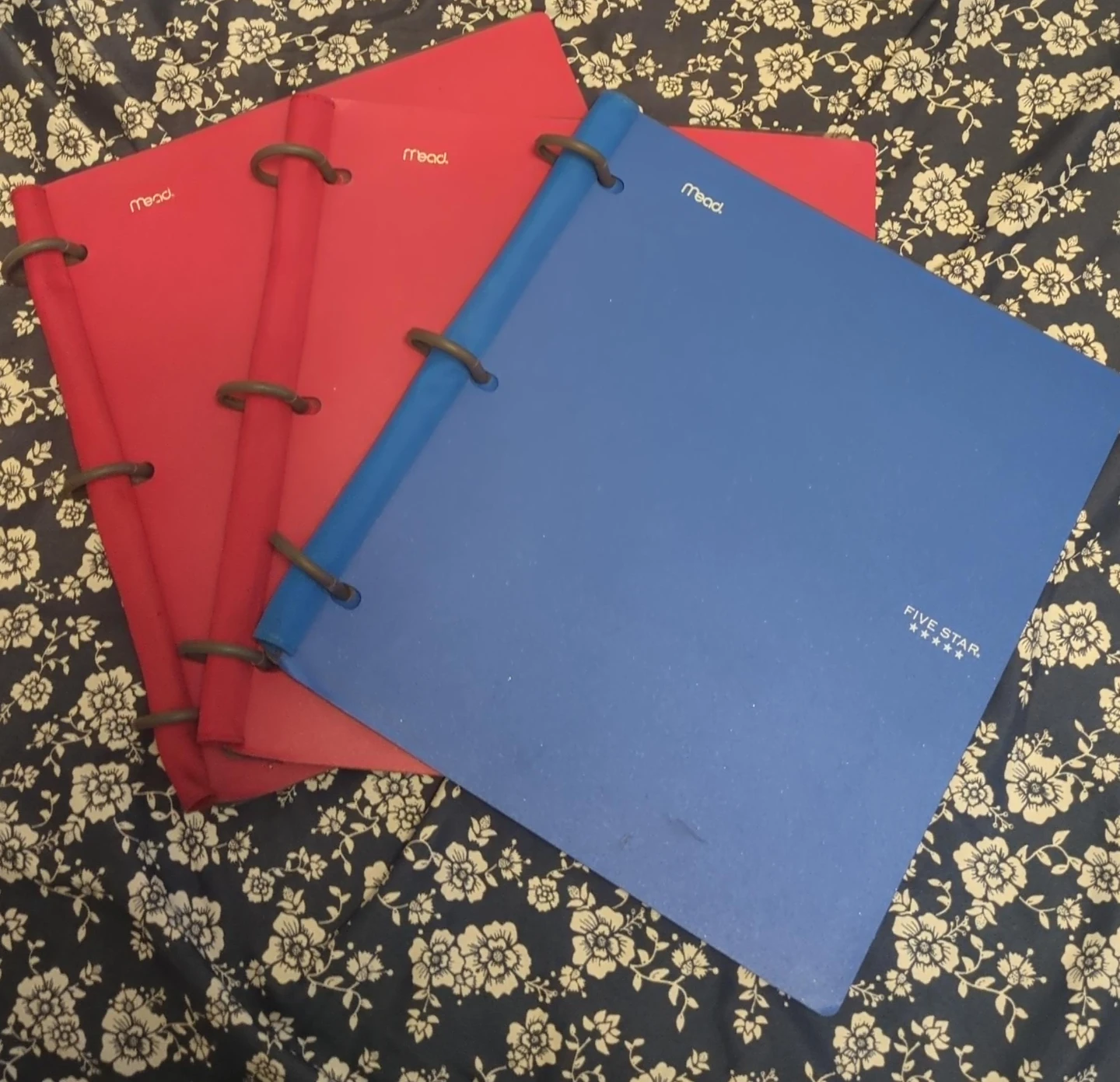 3 Mead Five Star Binders