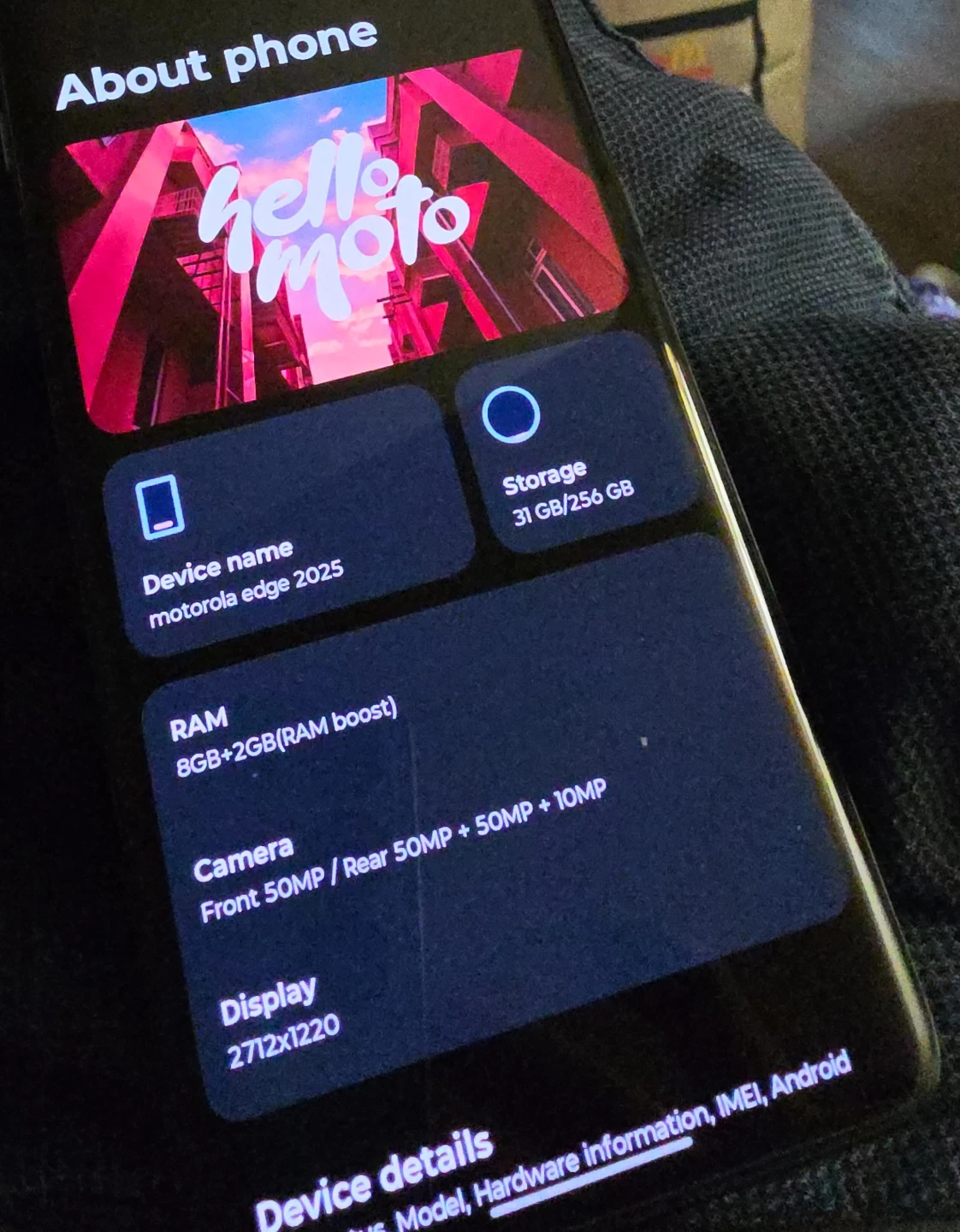 Motorola Edge 2025