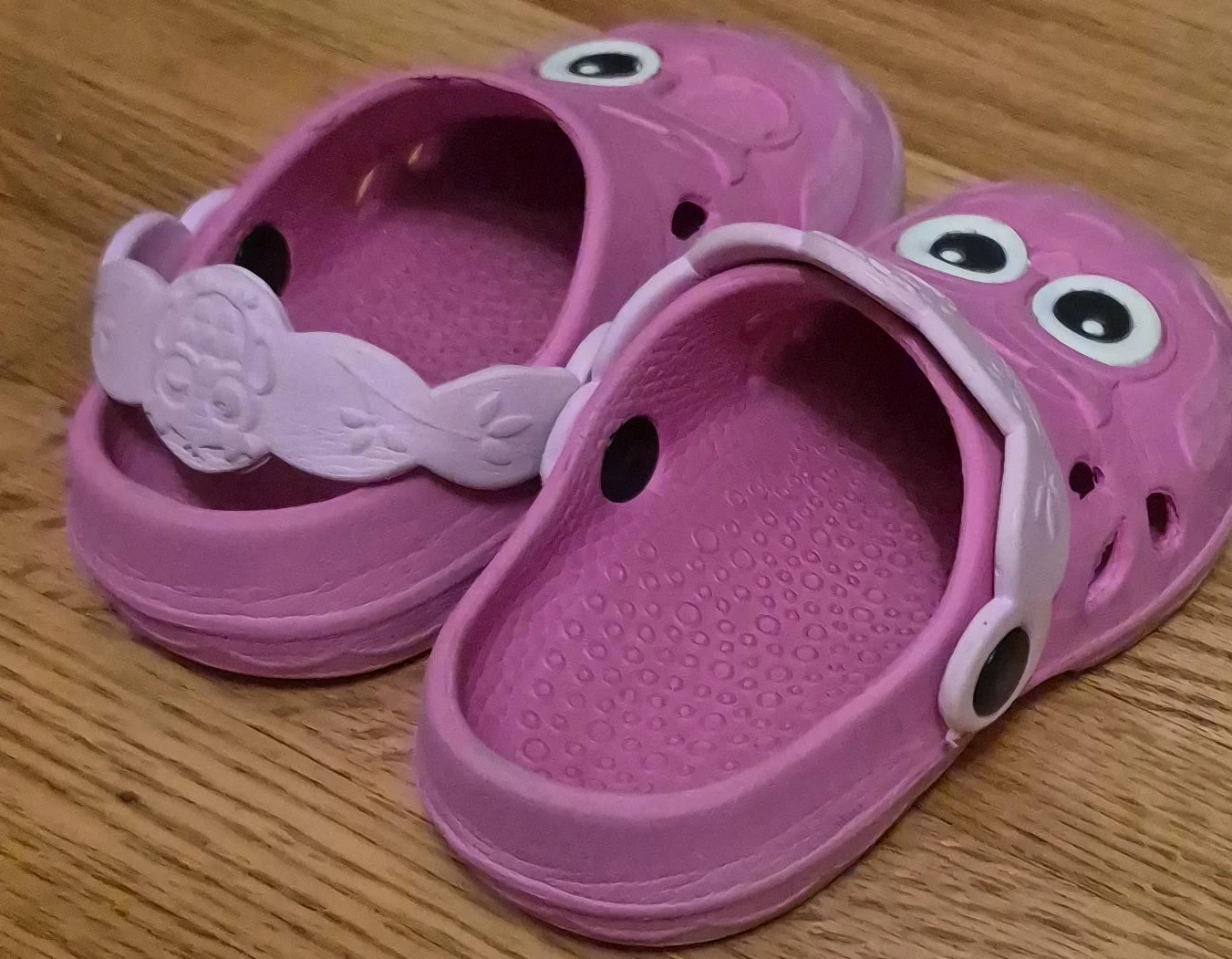 Pink Kids Crocs