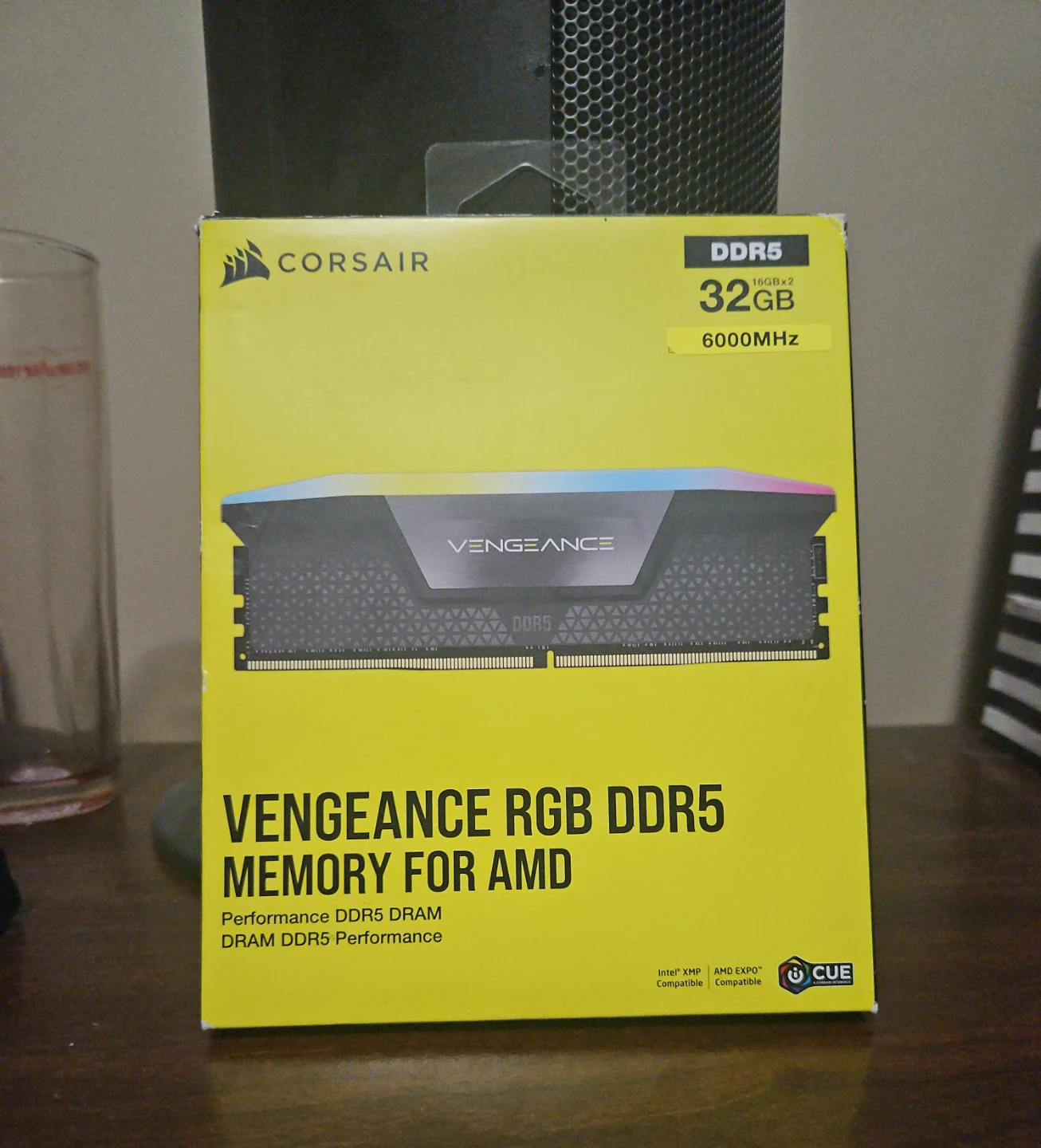 Corsair Vengeance RGB DDR5 RAM 32GB (2x16GB) 6000MHz