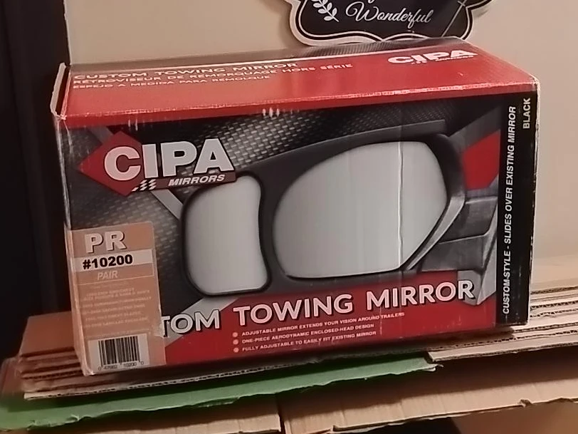 CIPA Custom Towing Mirror Pair