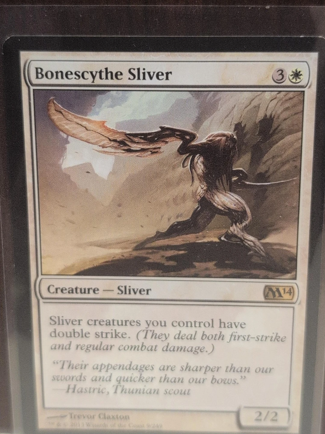 Bonescythe Sliver - Magic The Gathering M14 Card