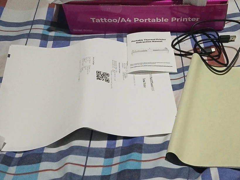 Portable Tattoo/A4 Printer
