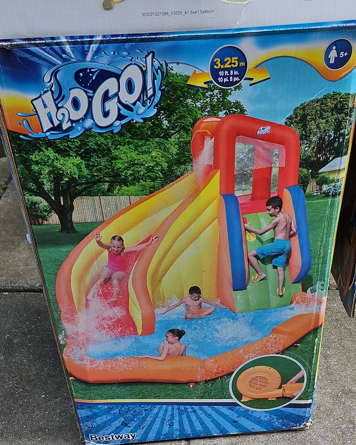H2O GO! Water Slide by Bestway