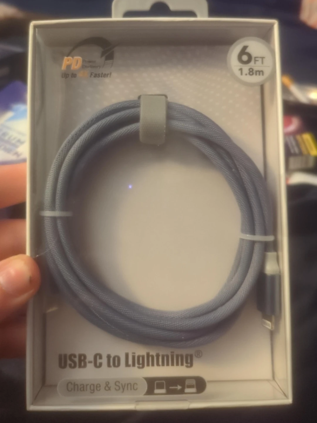 USB-C to Lightning Cable 6FT
