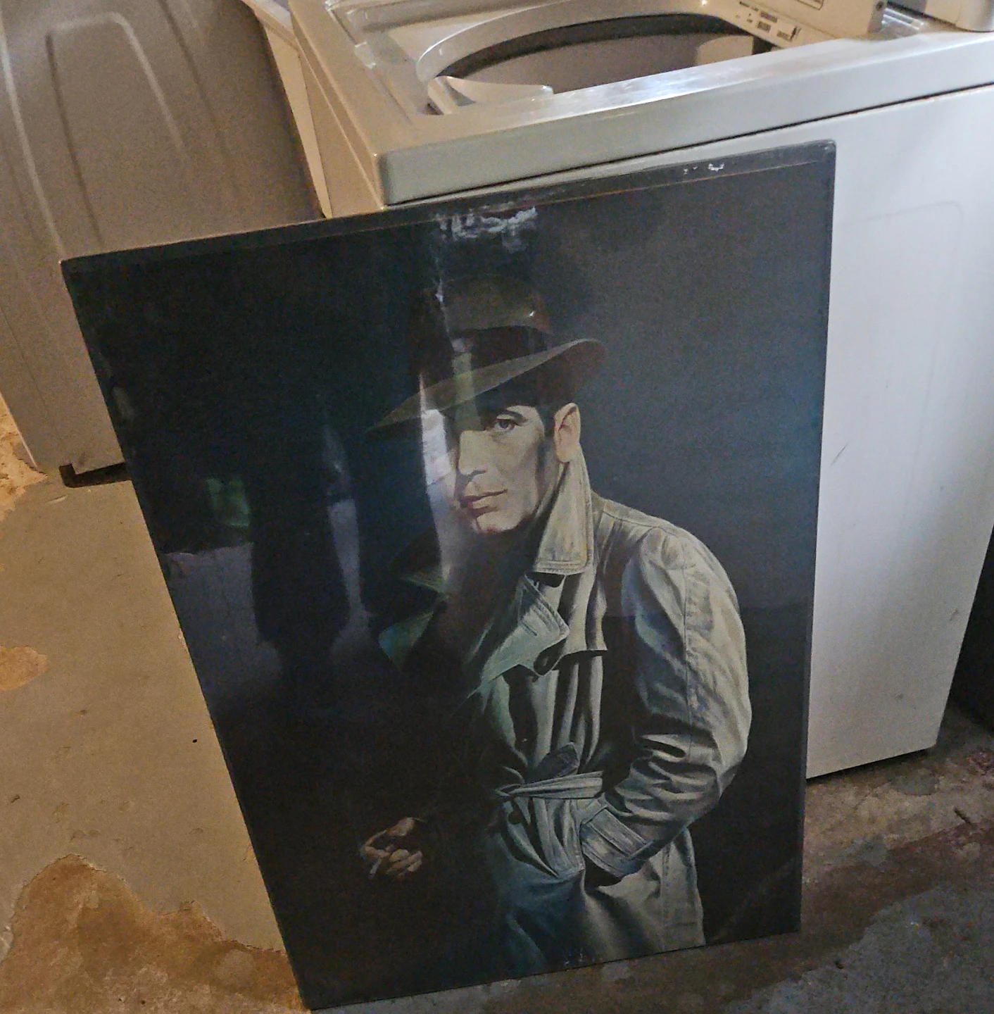 Humphrey Bogart "Detective" Canvas Art Print