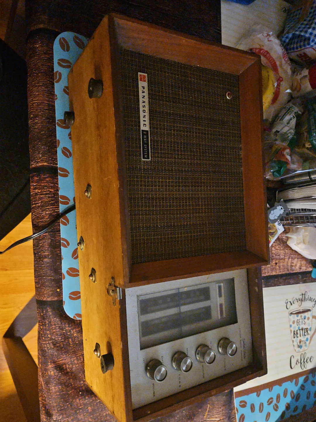Panasonic RE-7487 FM-AM 2-Band Transistor Radio