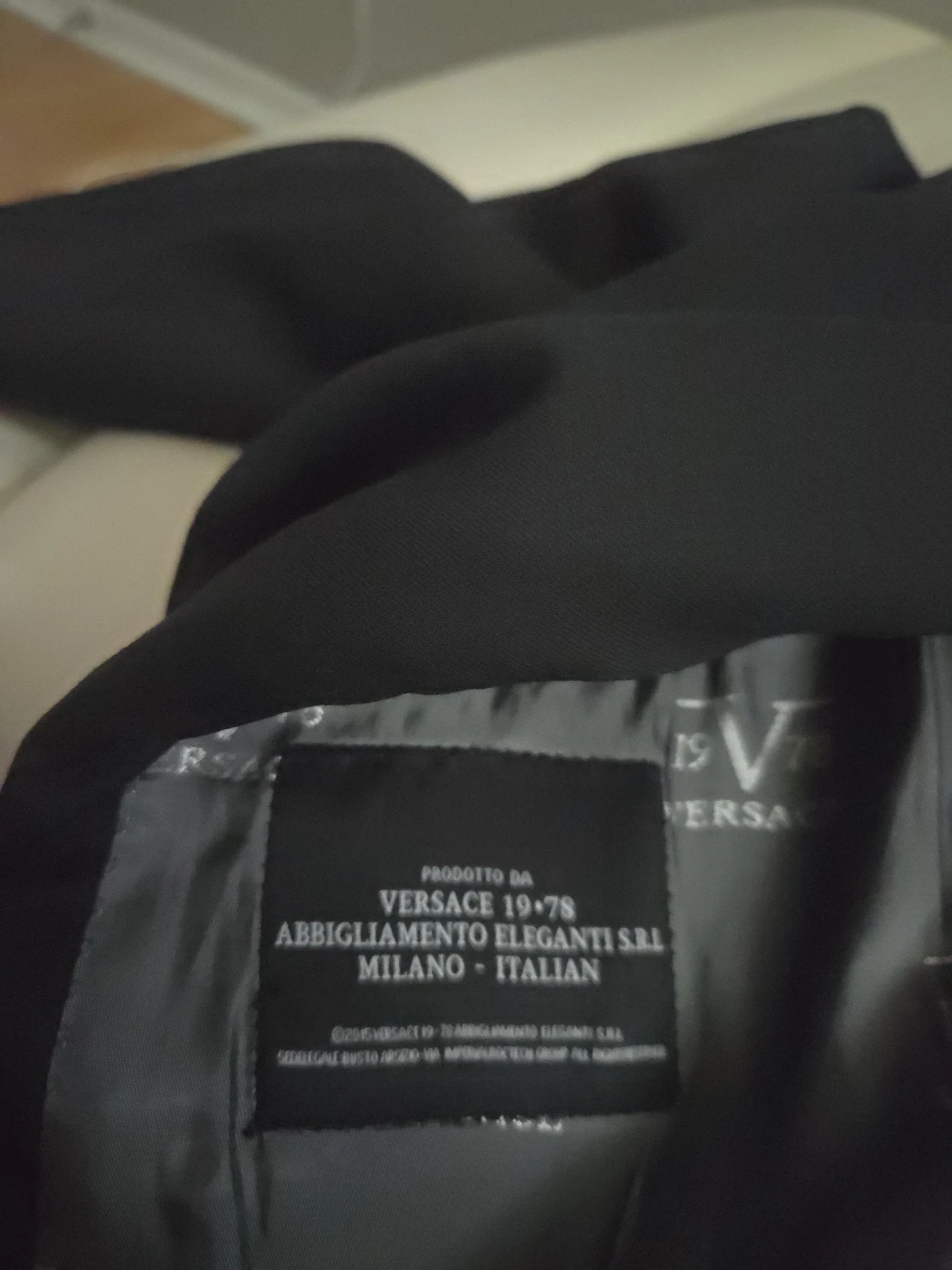 Versace 19.78 Black Suit Jacket - photo 4