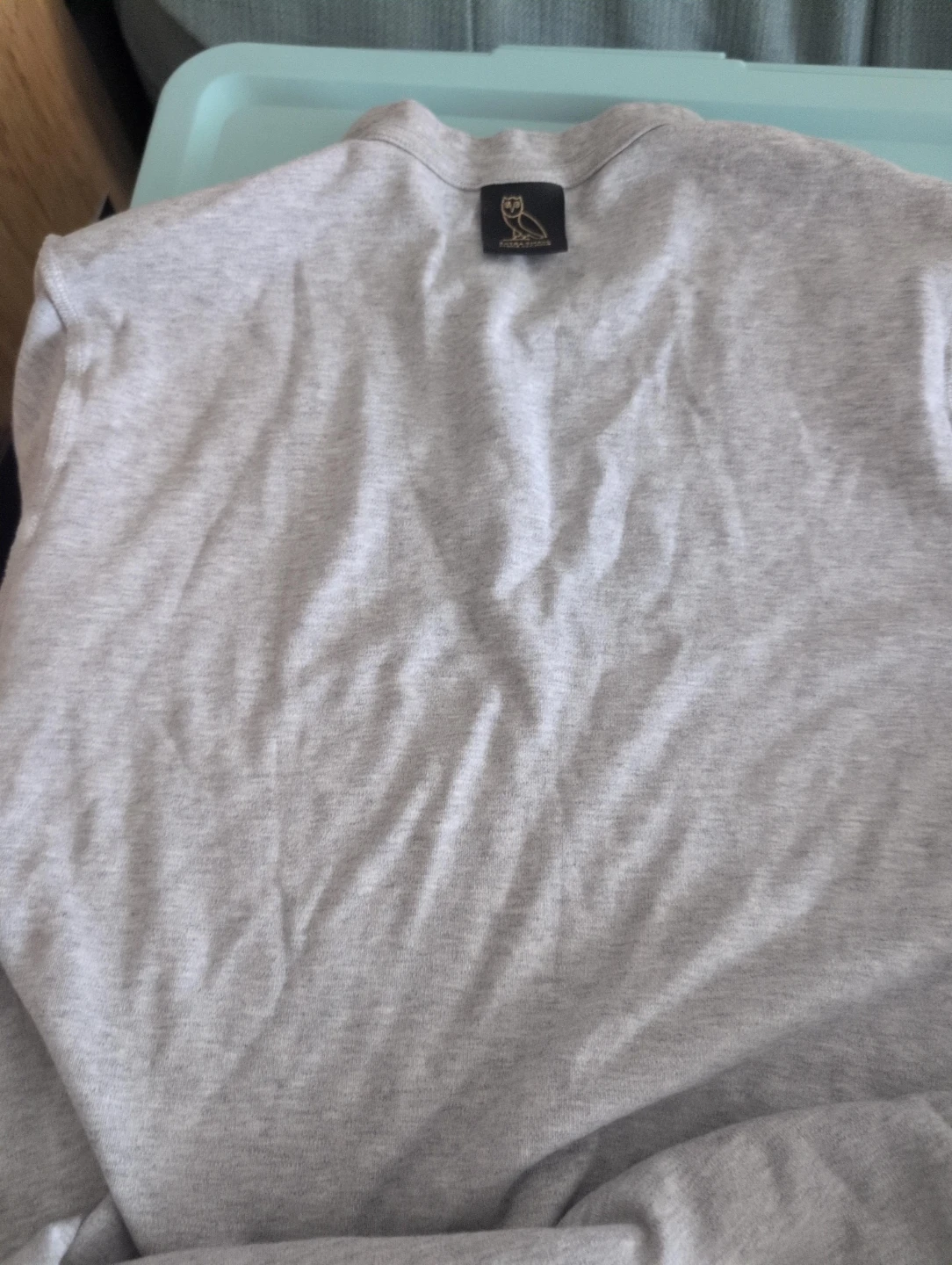 OVO Owl Logo T-Shirt - Grey