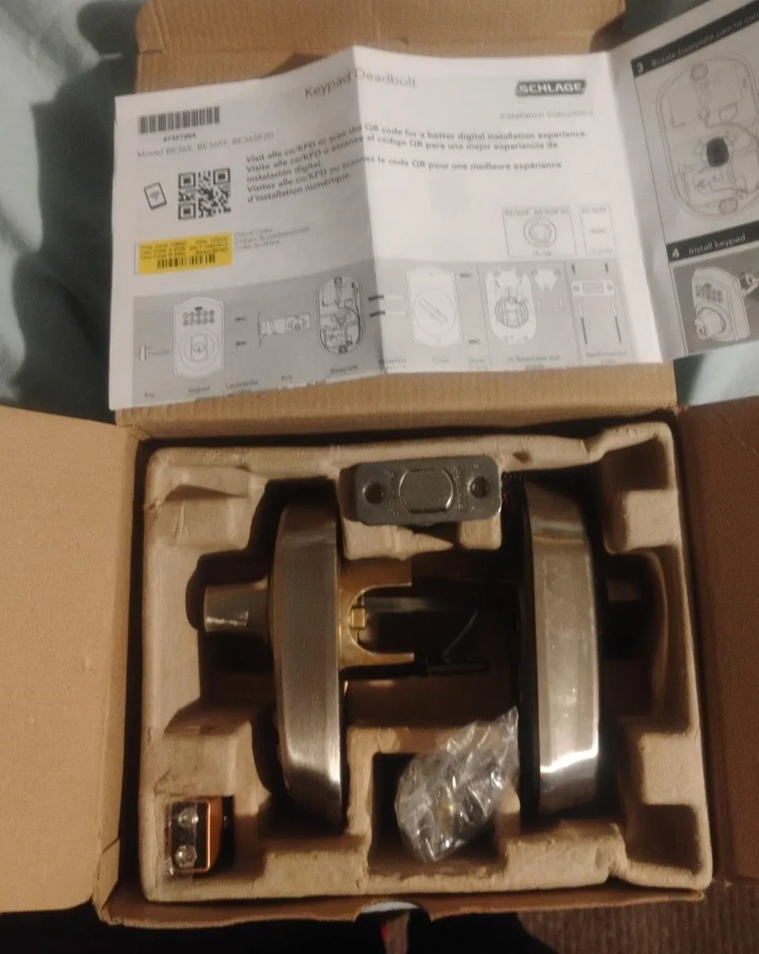 Schlage BE363 Keypad Deadbolt
