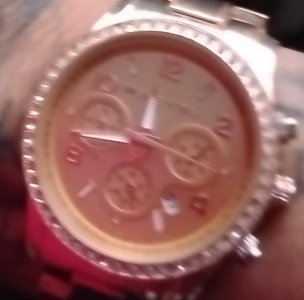 Michael Kors Rose Gold Chronograph Watch