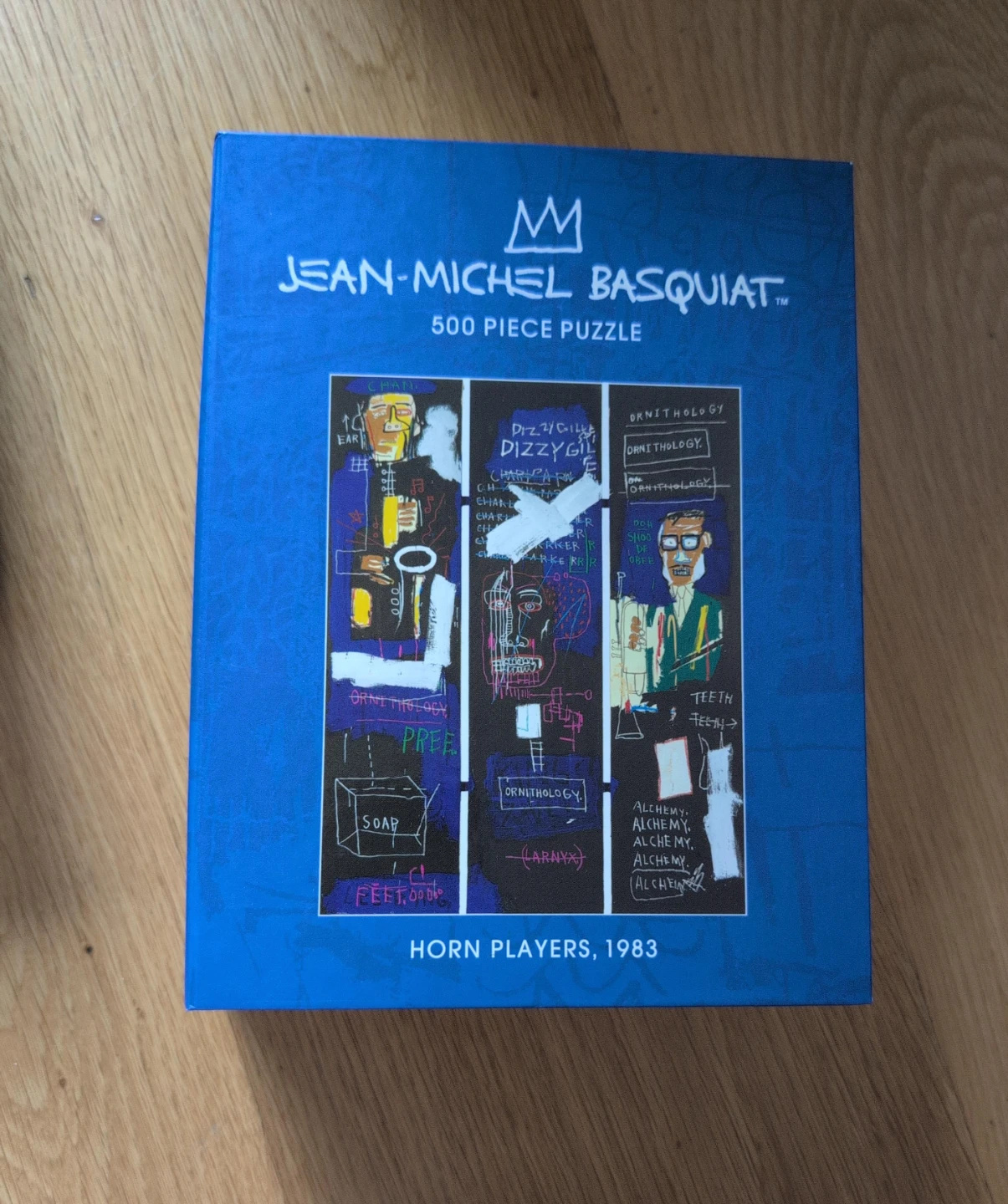 Jean-Michel Basquiat Horn Players 500 Piece Puzzle