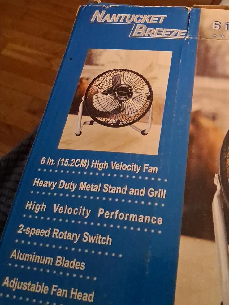 Nantucket Breeze 6 in. High Velocity Fan