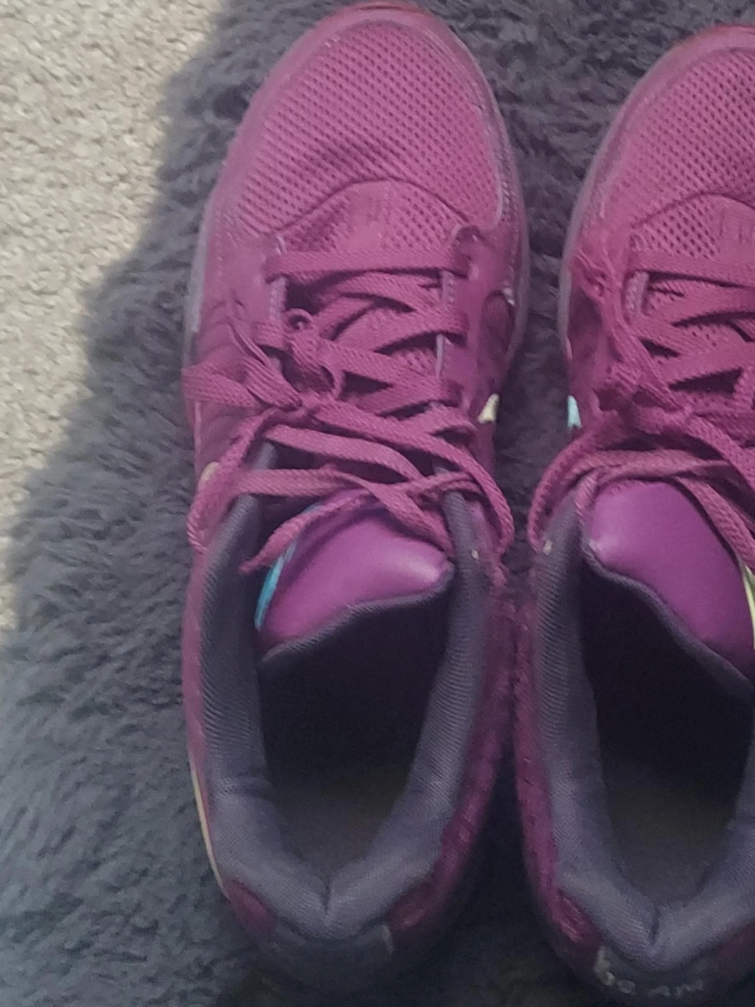 Purple Athletic Shoes