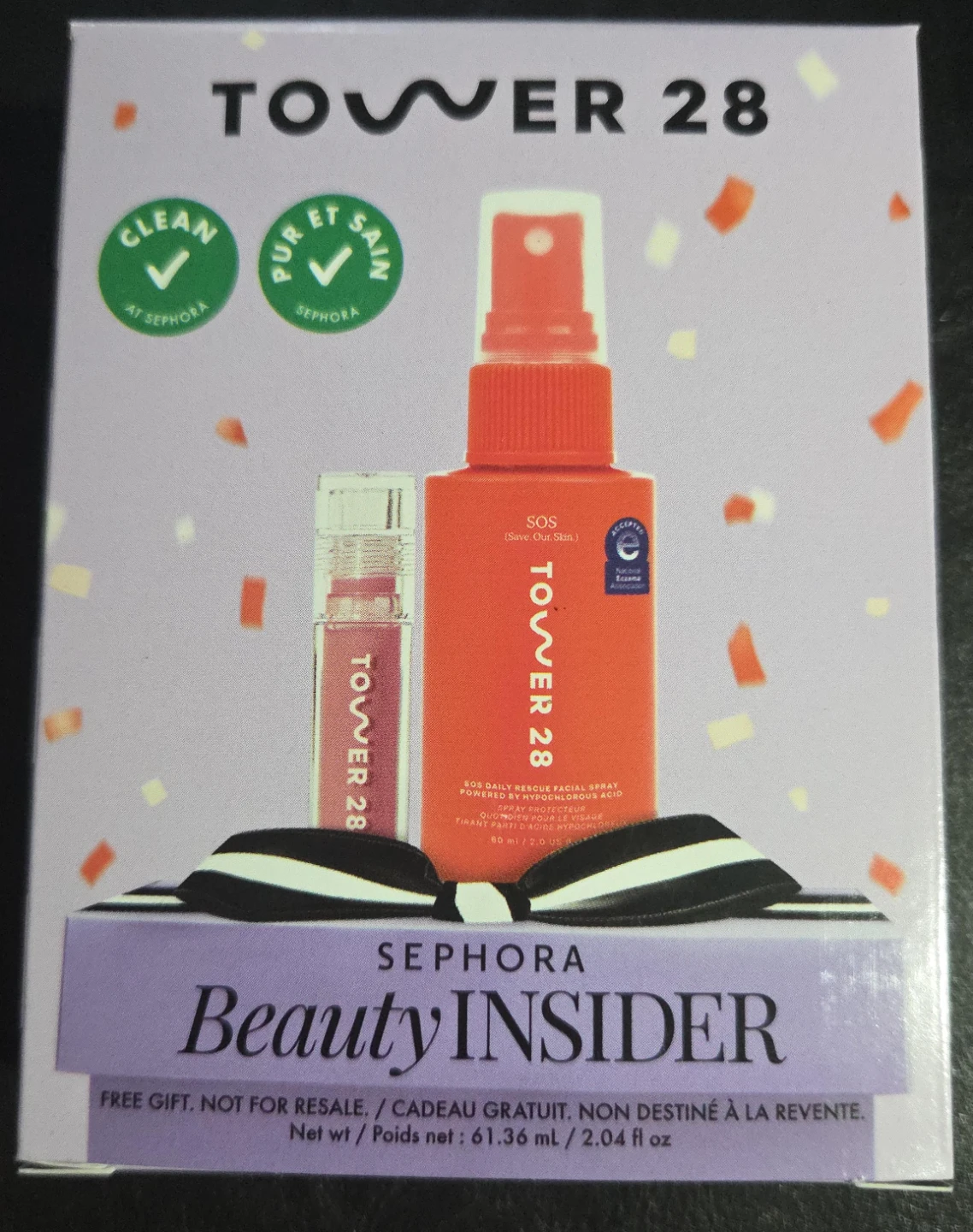 Tower 28 SOS Daily Rescue Facial Spray + ShineOn Lip Jelly