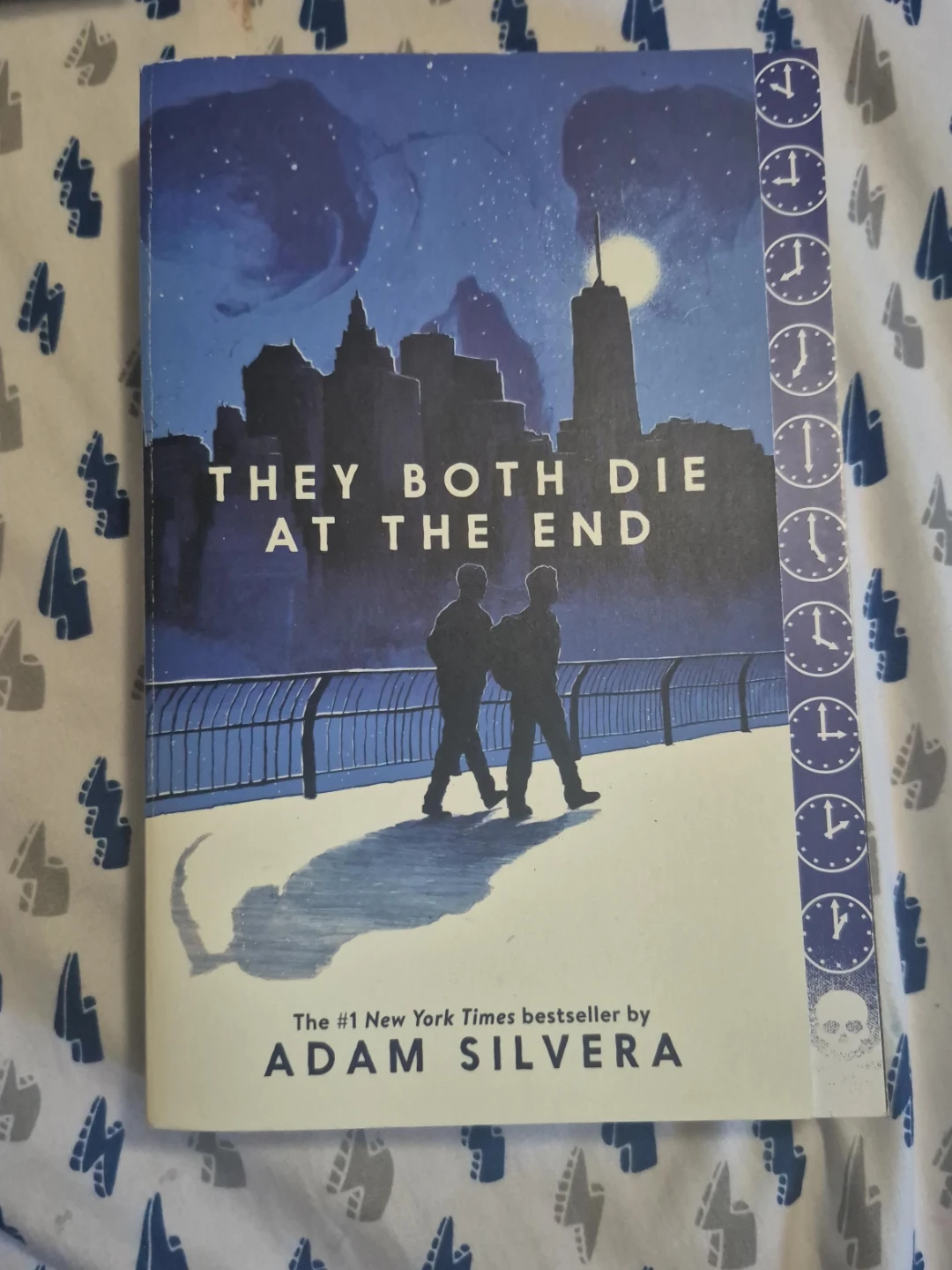 They Both Die at the End by Adam Silvera Paperback Book - photo 2