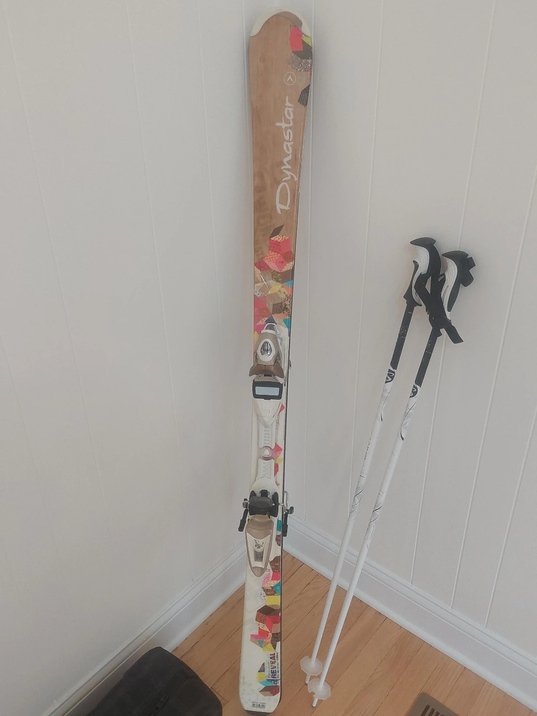 Dynastar Skis with Ski Poles and Case