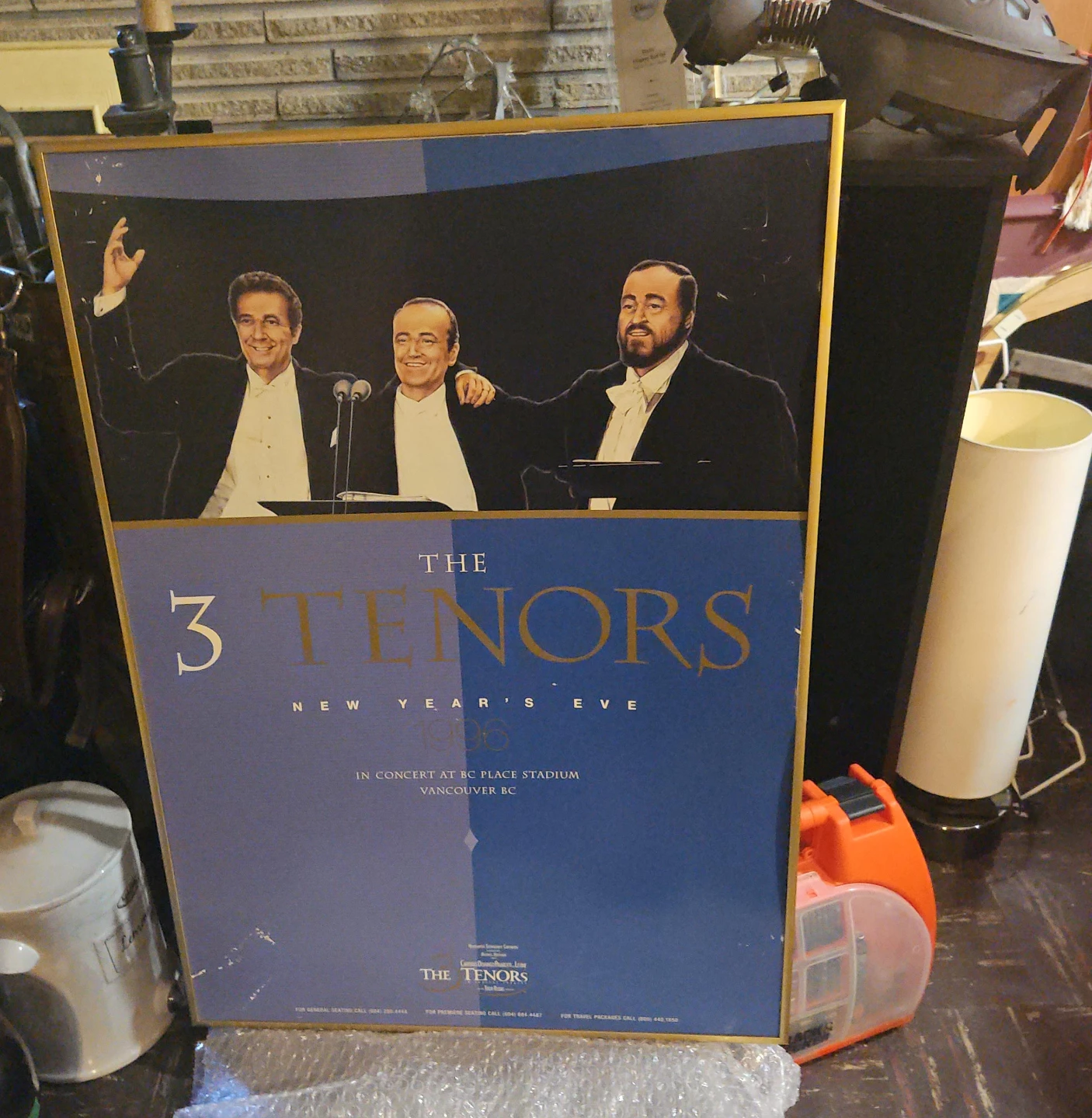 The 3 Tenors New Year's Eve 1996 Poster