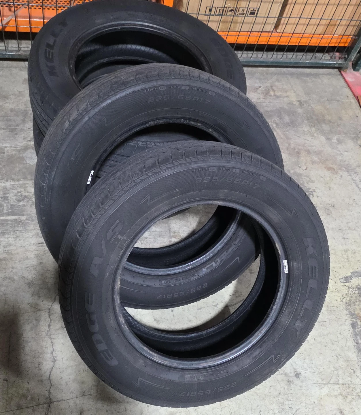 Kelly Edge A/S Tires - Set of 4