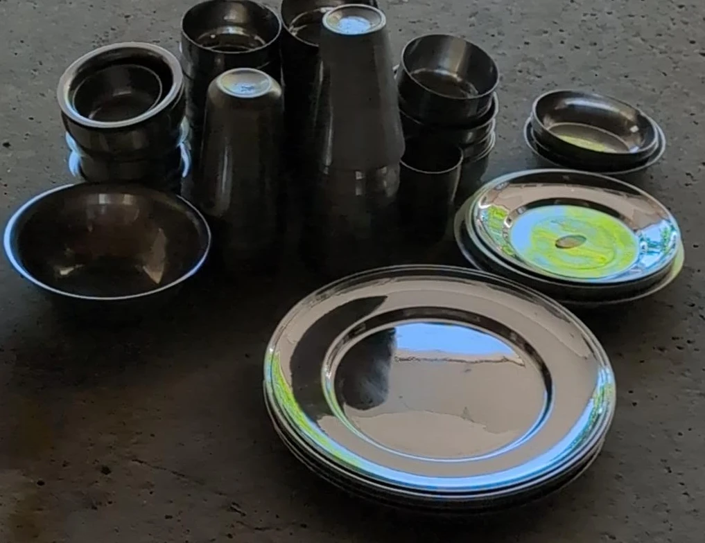 Stainless Steel Dinnerware Set