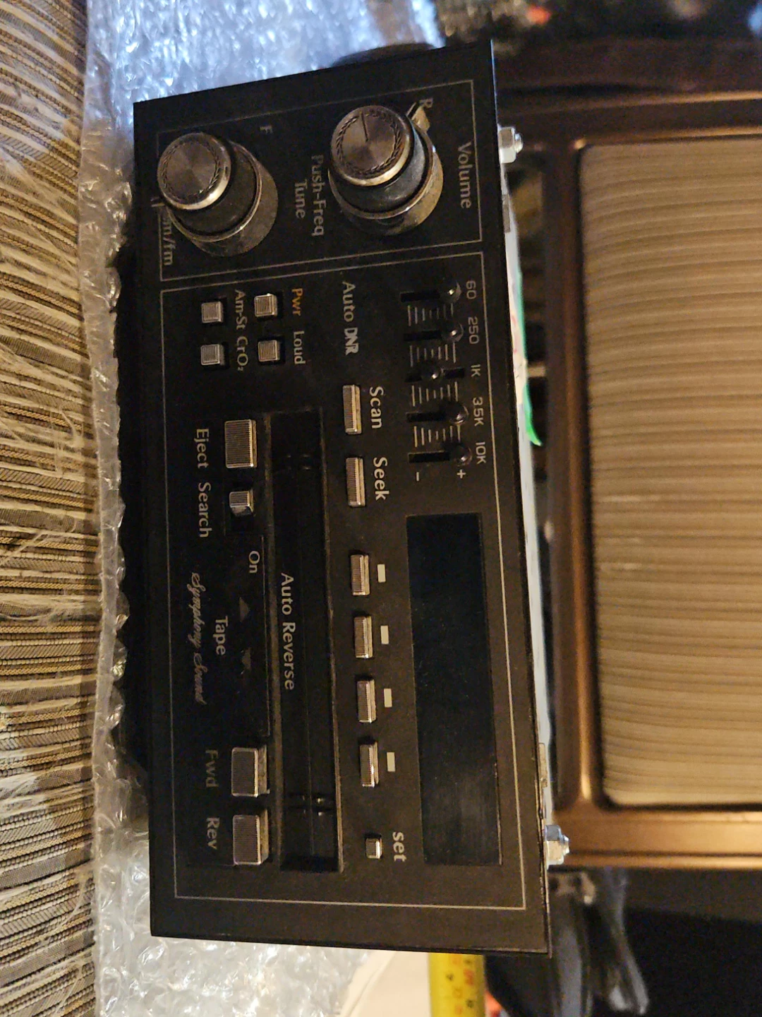 Vintage Car Stereo Tape Deck