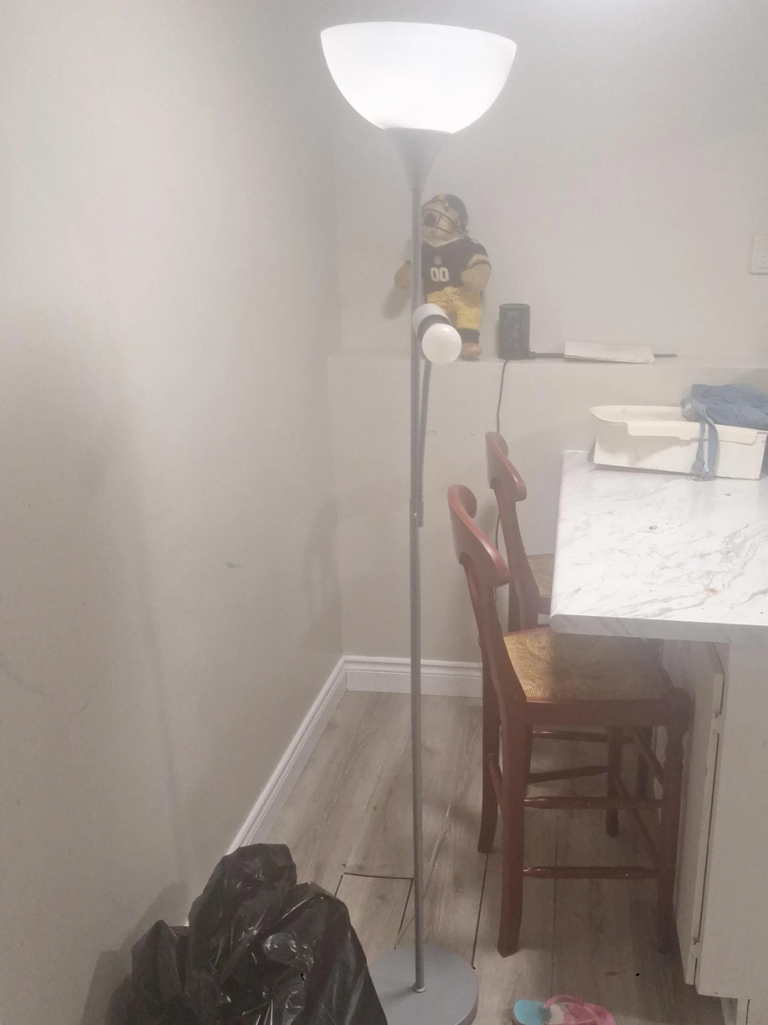 Floor Lamp with Two Lights