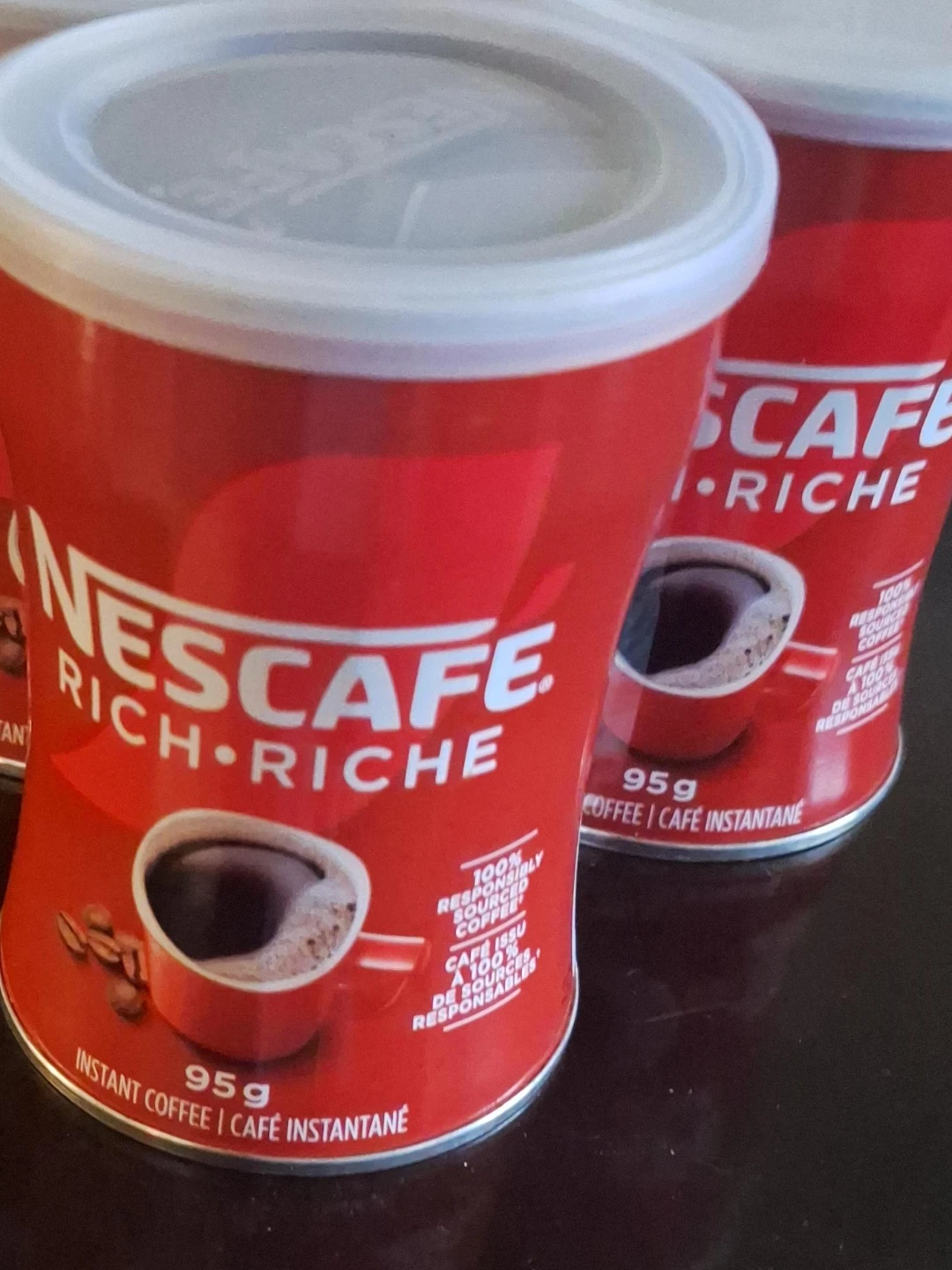 Nescafé Rich Instant Coffee - 95g Tins (Pack of 9)