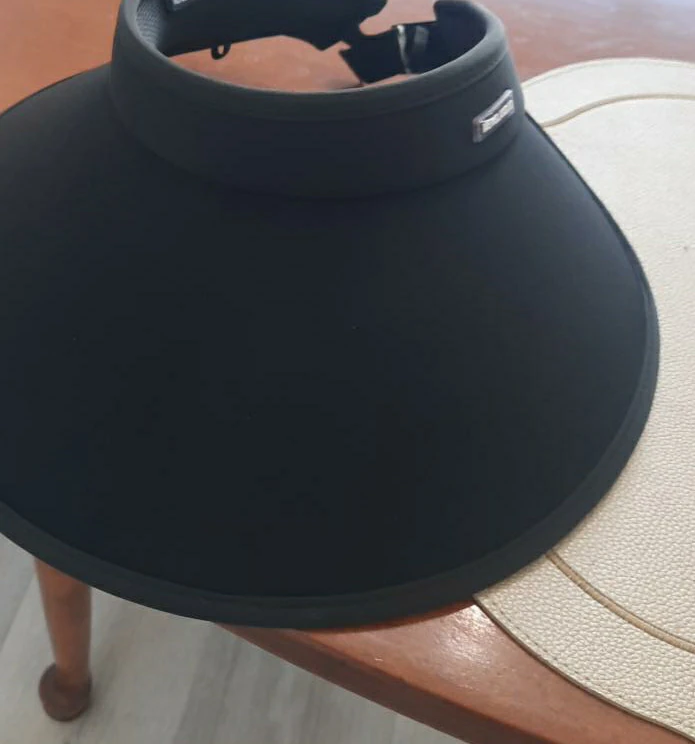 Black Visor Hat