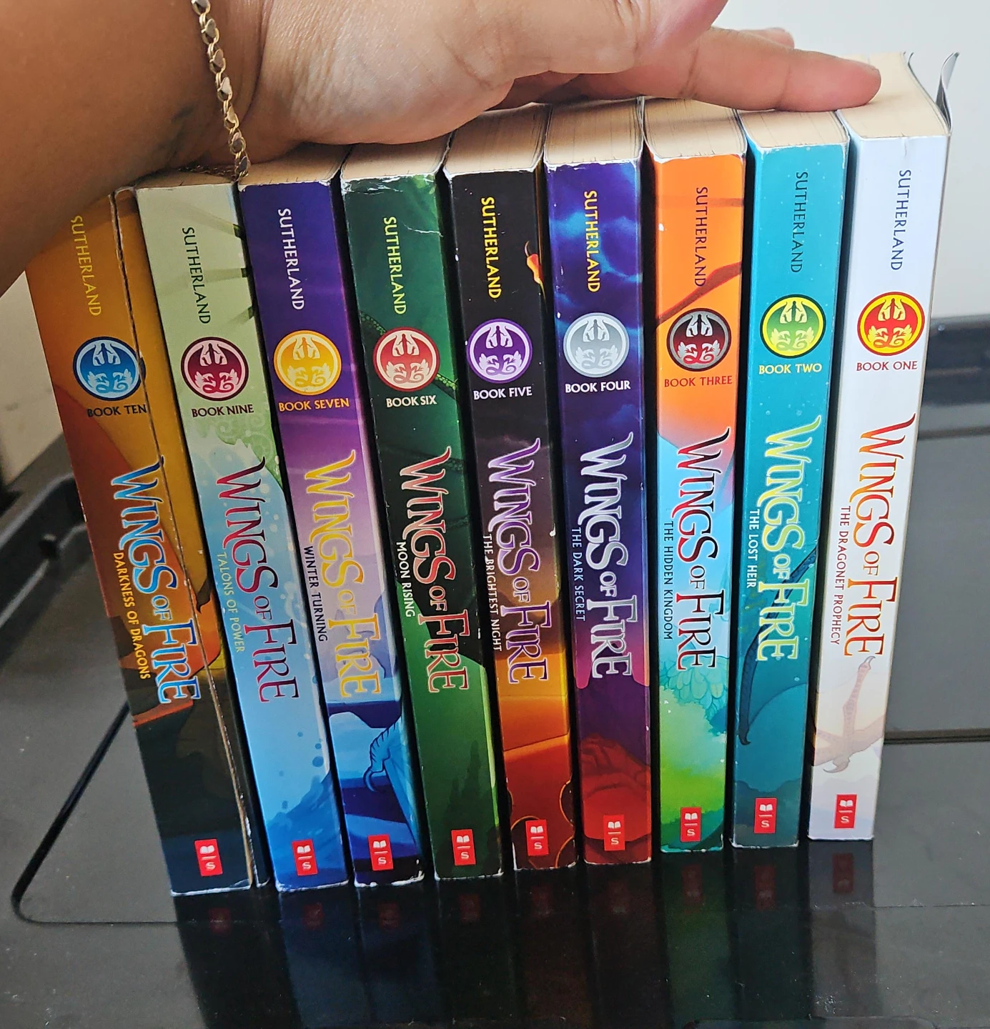 Wings of Fire Books by Tui T. Sutherland (Books 1-10)
