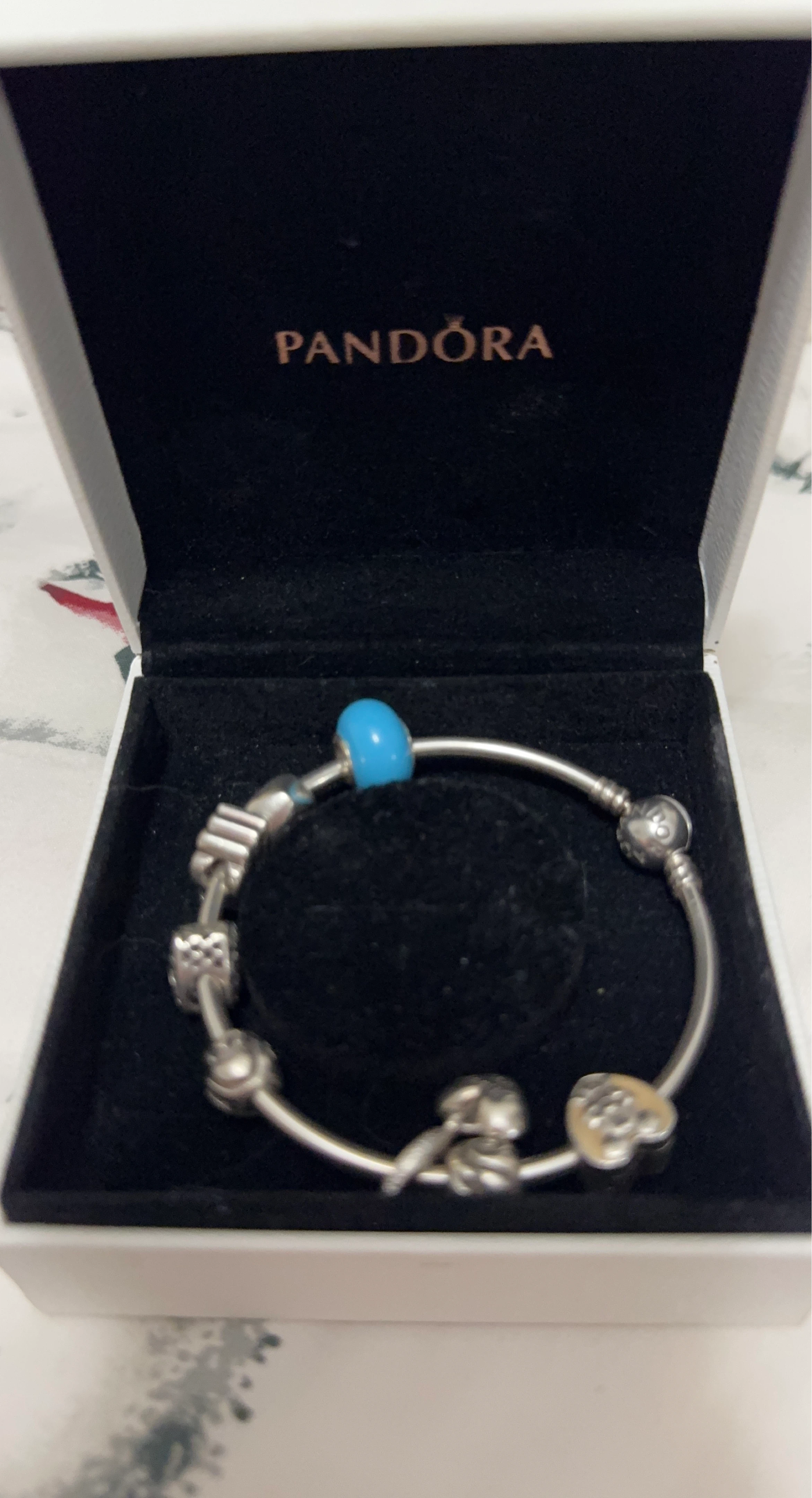 Pandora Charm Bracelet with Charms