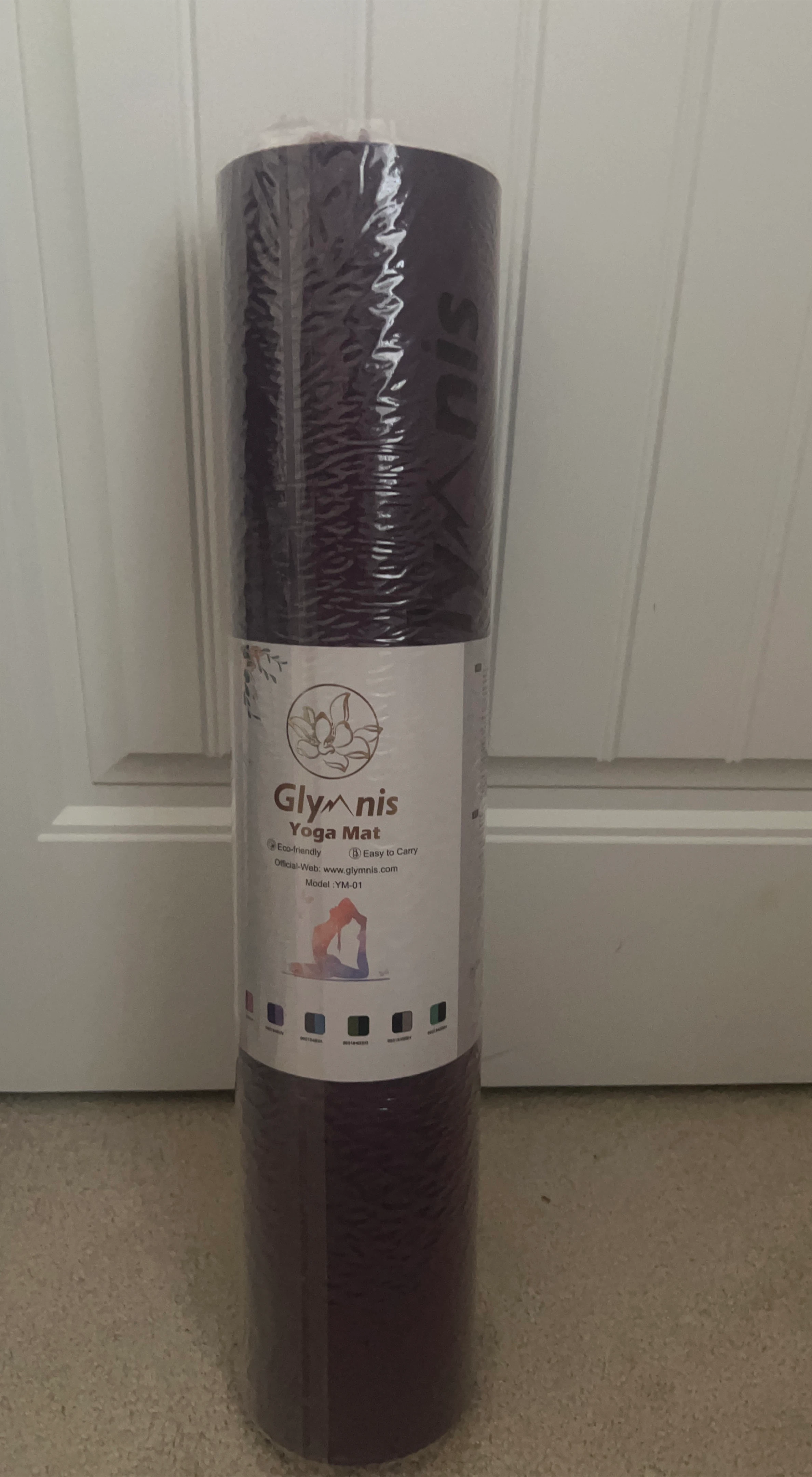 Brand New Glynis Yoga Mat - Purple