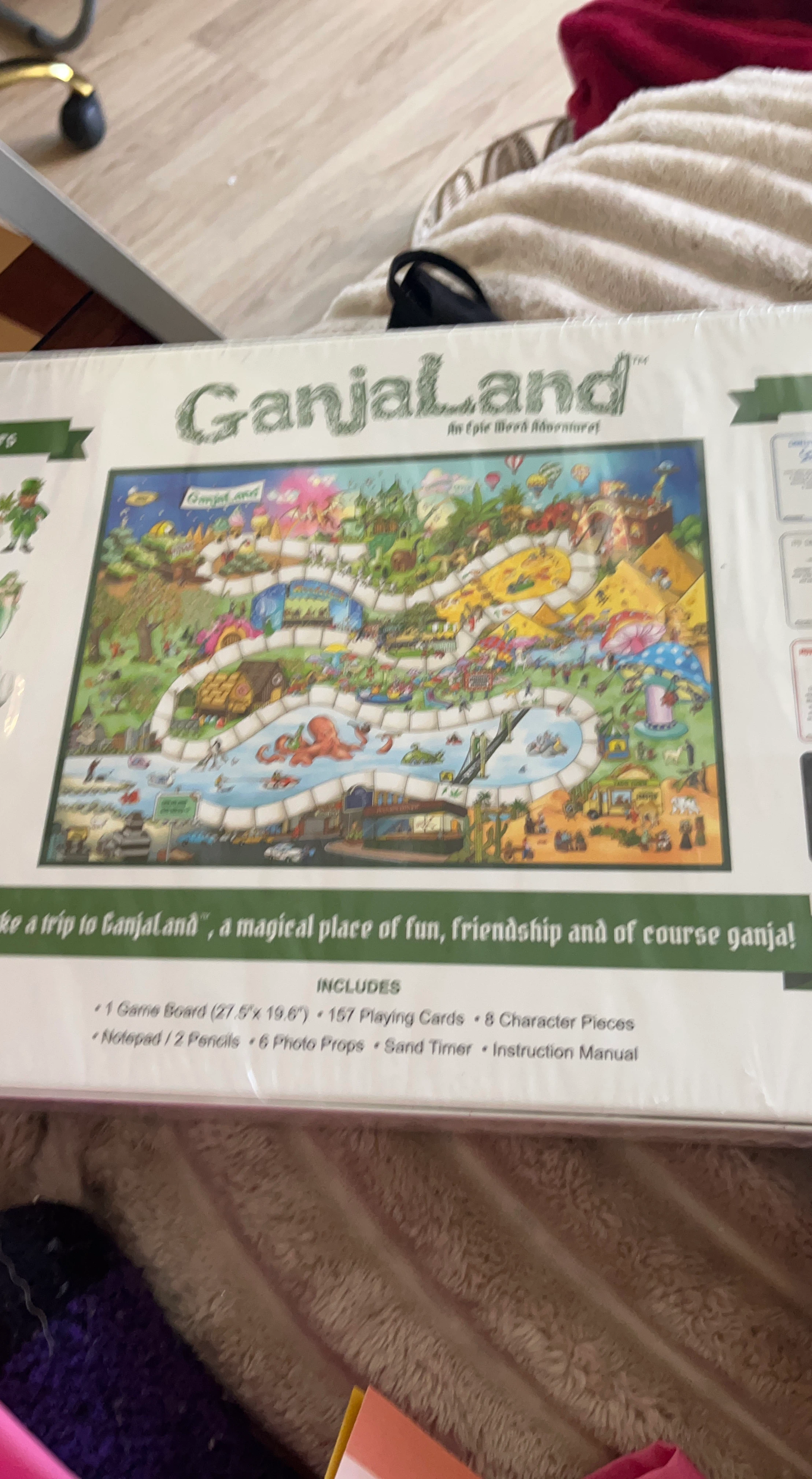 GanjaLand Board Game