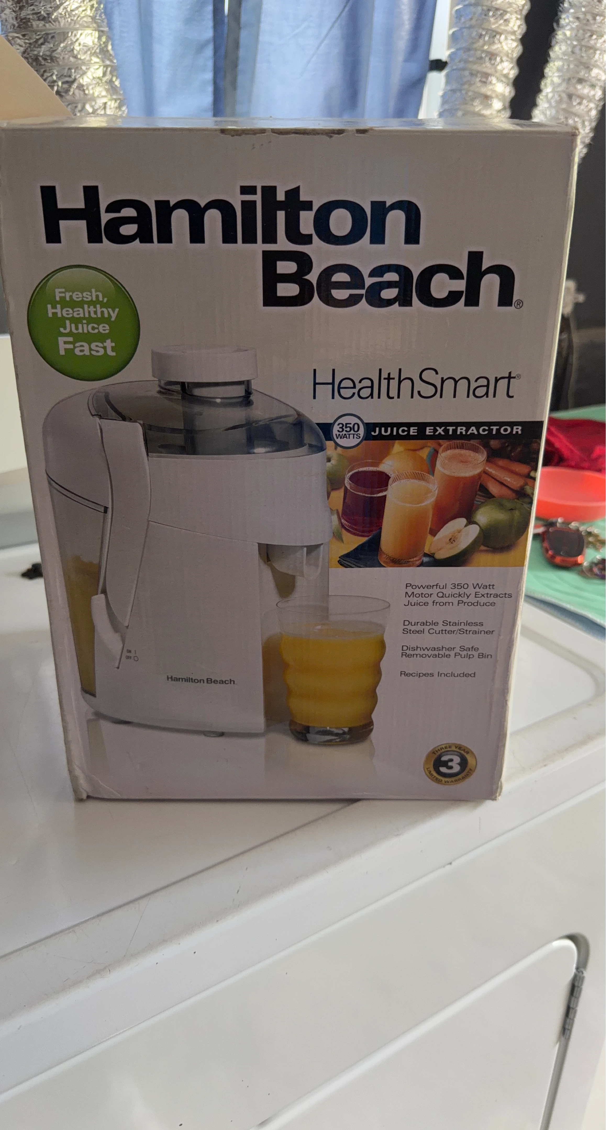 Hamilton Beach HealthSmart Juice Extractor