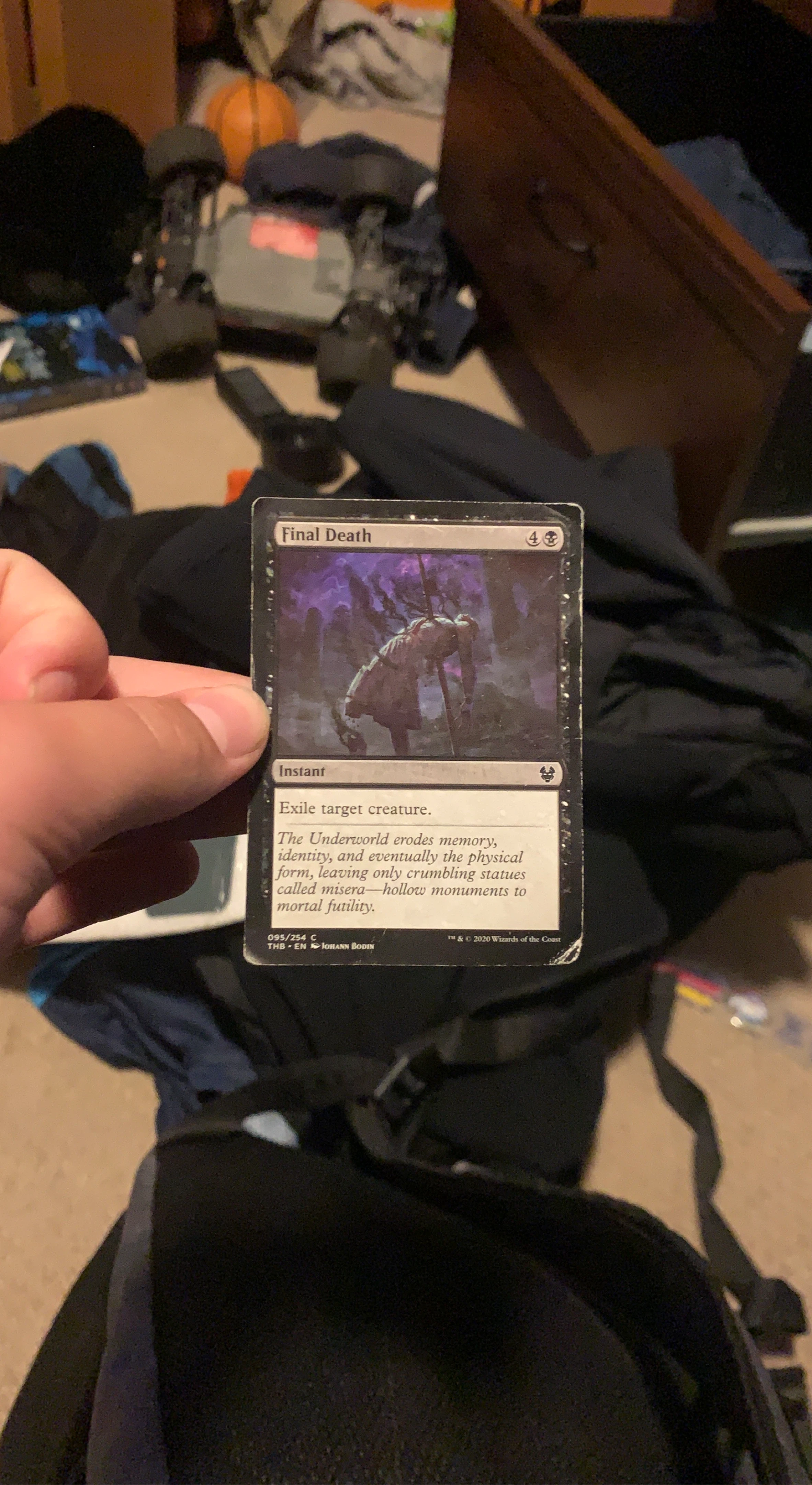Magic: The Gathering Final Death Card