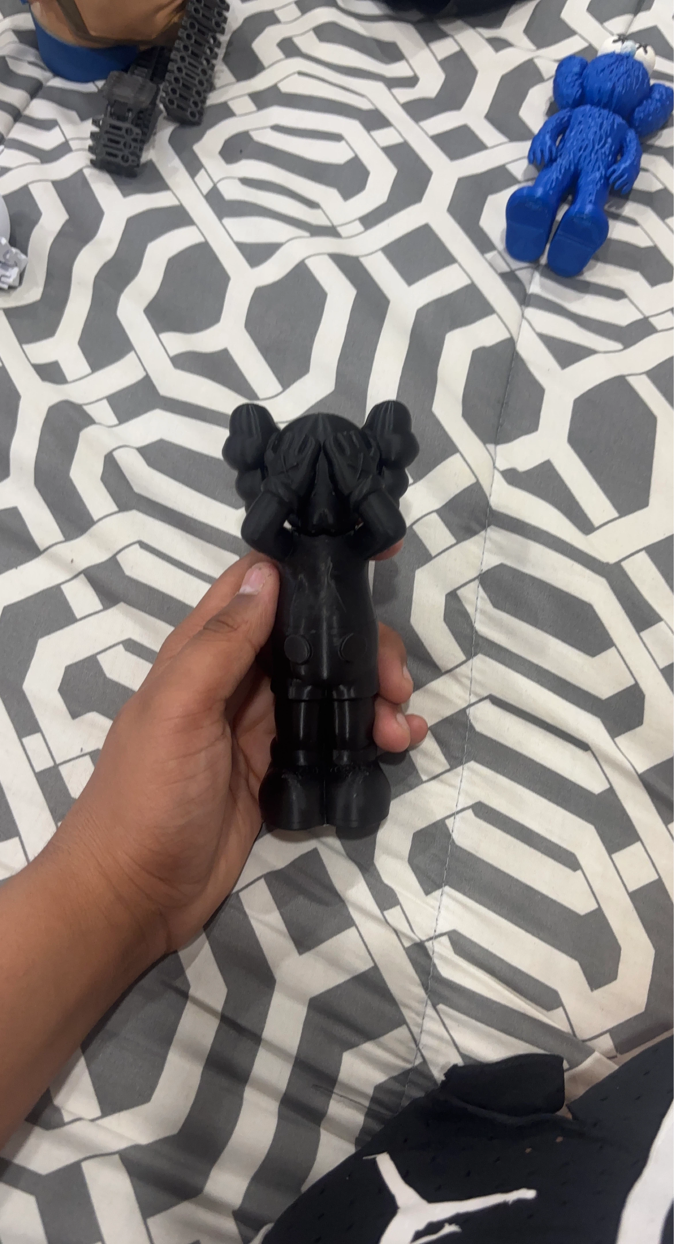 Black KAWS Companion Figure