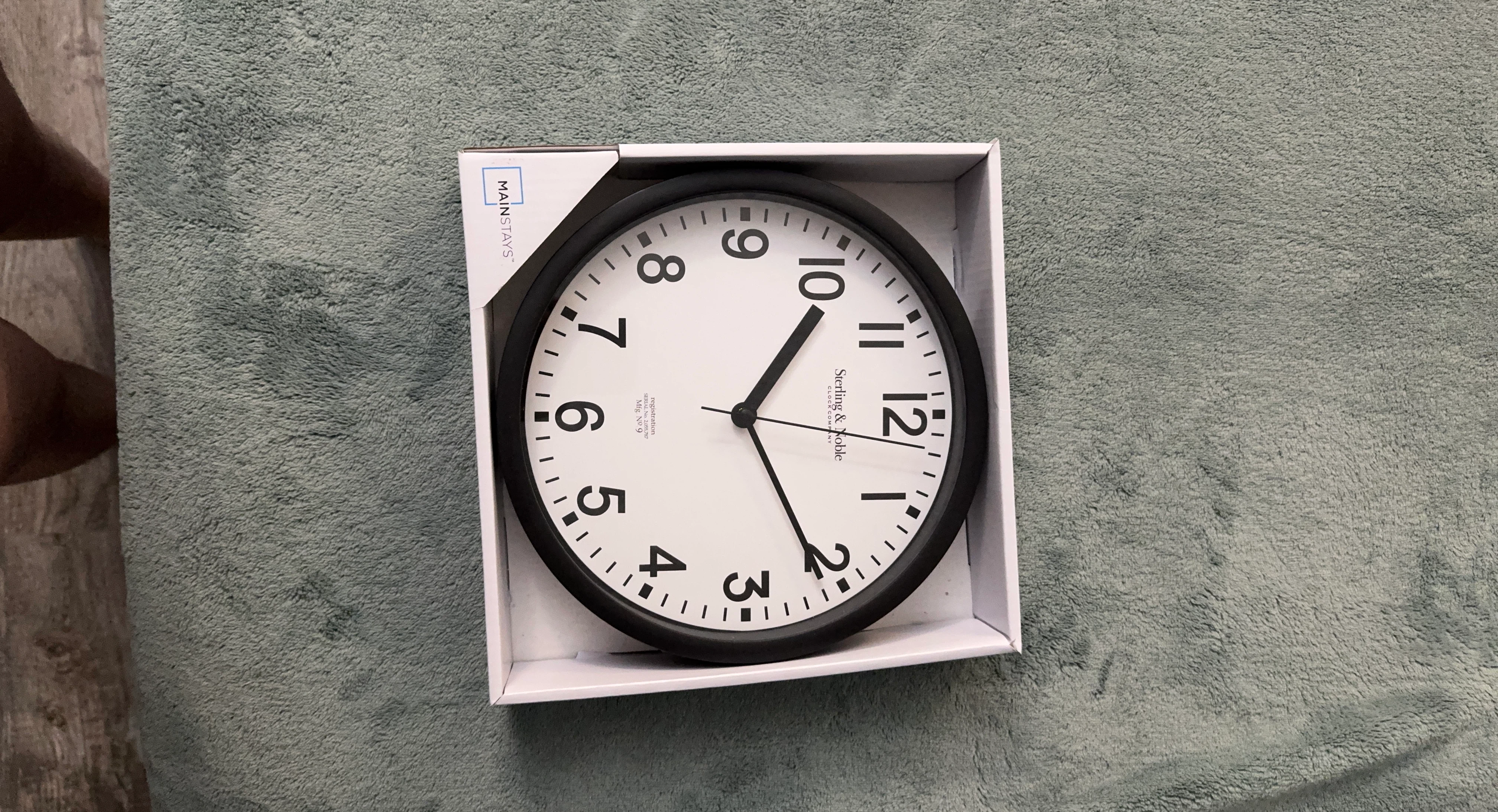 Mainstays Sterling & Noble Wall Clock