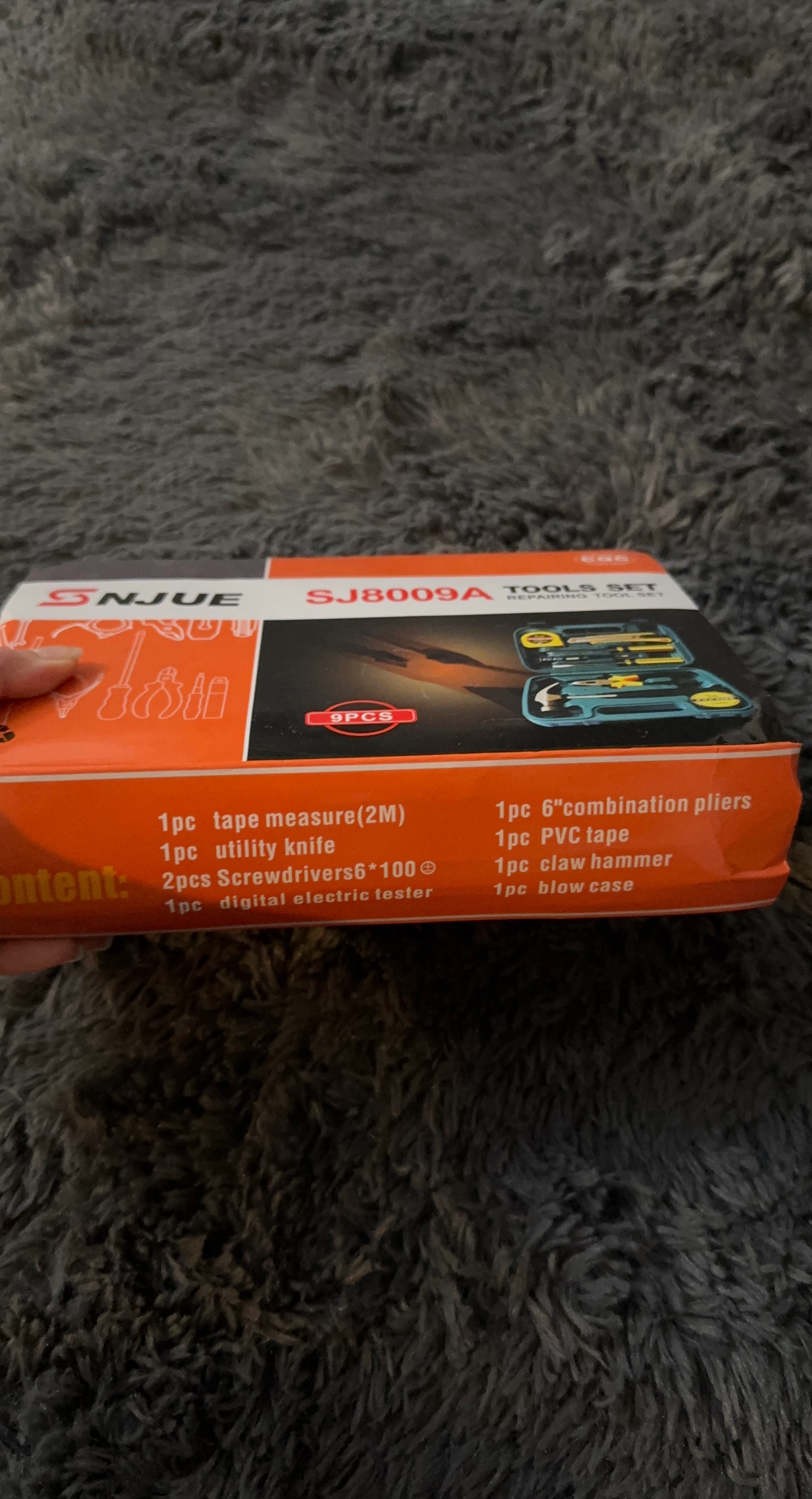 SNJUE SJ8009A Repairing Tool Set 9 Pieces