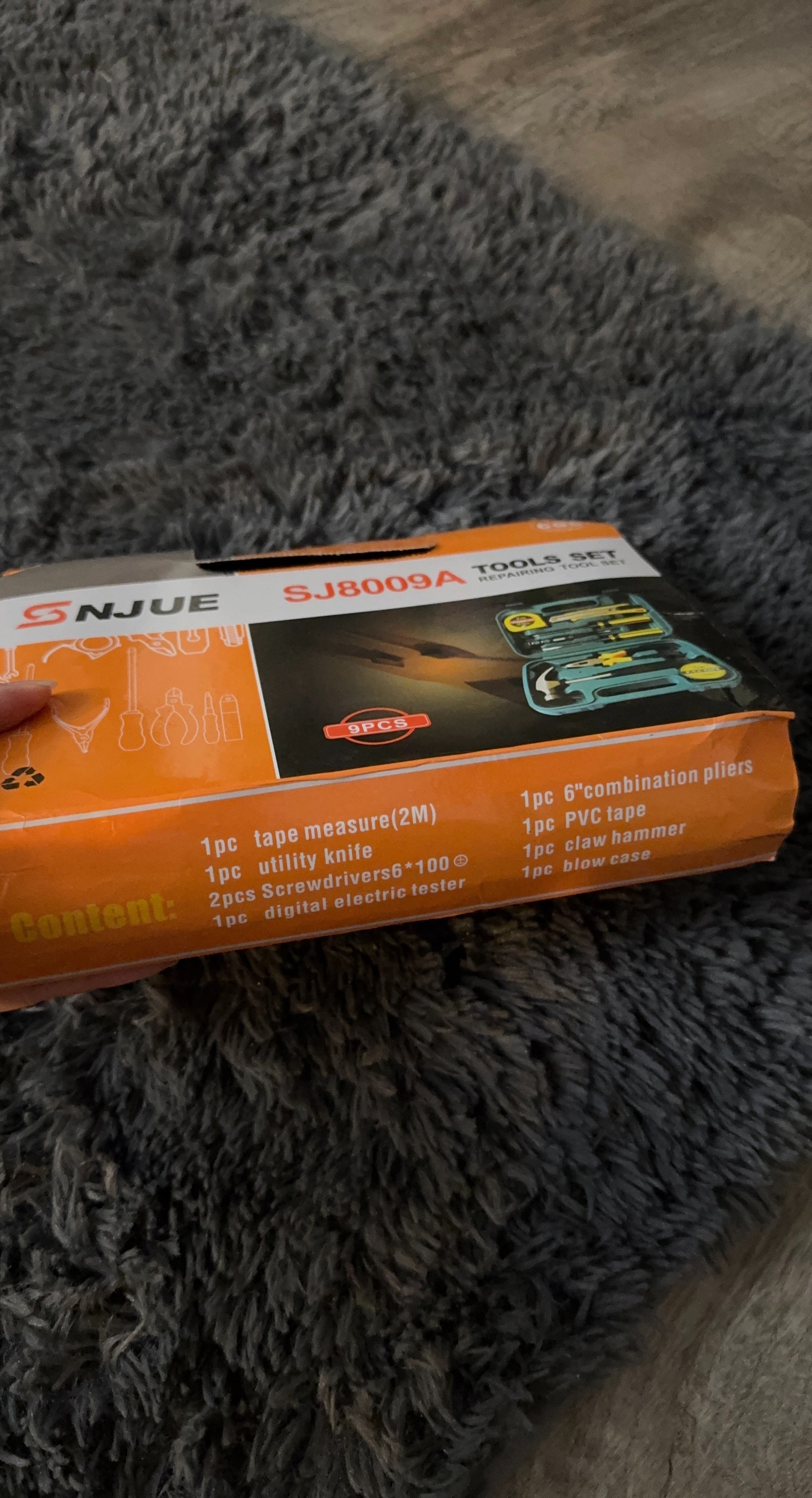 SNJUE SJ8009A 9-Piece Repairing Tool Set
